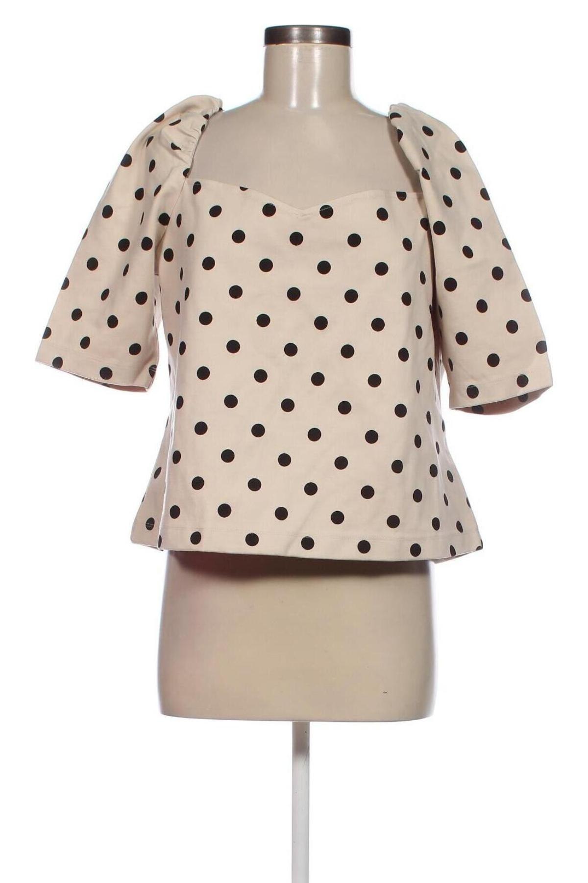 Γυναικεία μπλούζα H&M, Μέγεθος XL, Χρώμα  Μπέζ, Τιμή 6,46 €