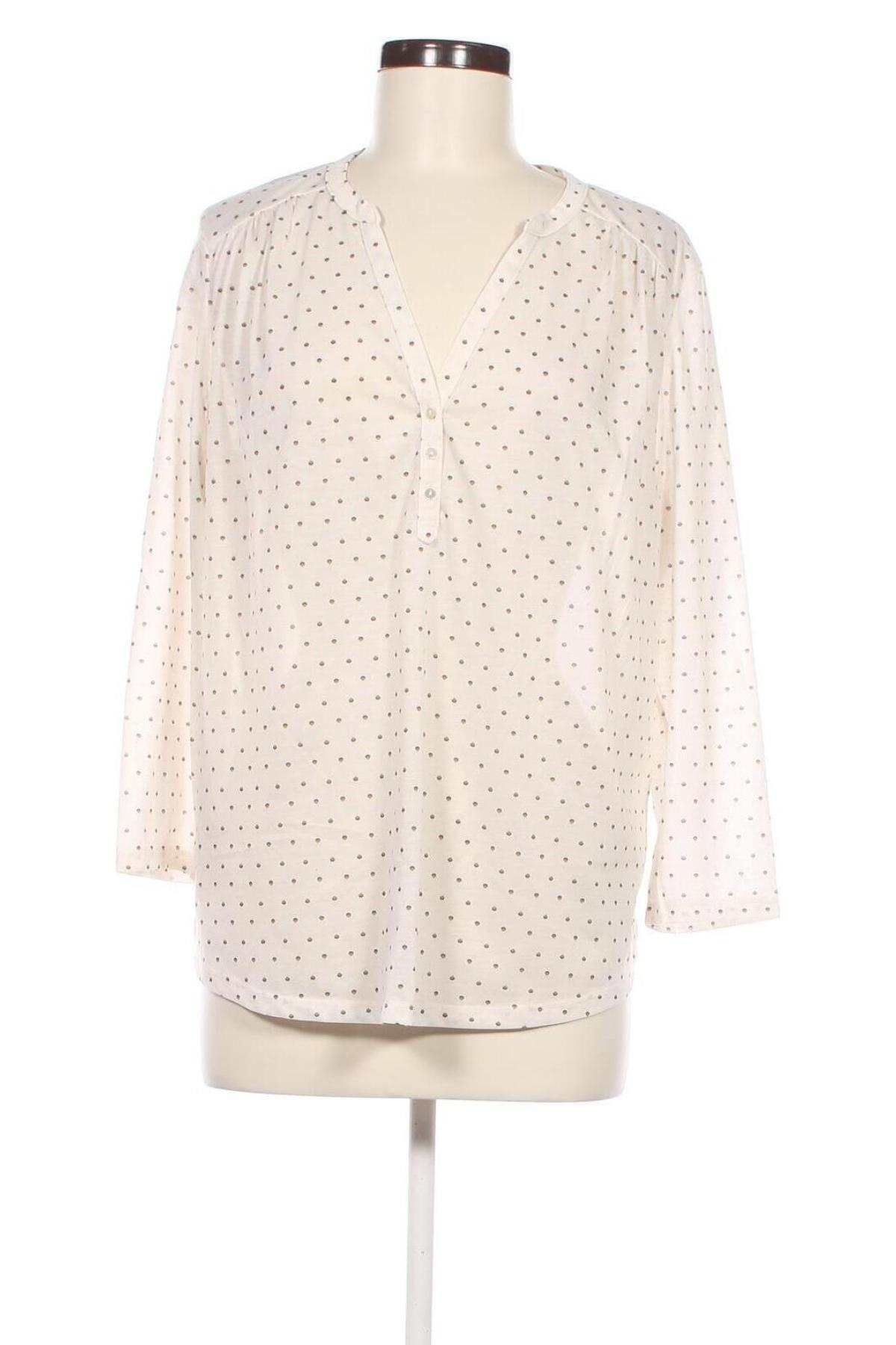Дамска блуза H&M, Размер L, Цвят Екрю, Цена 11,48 лв.