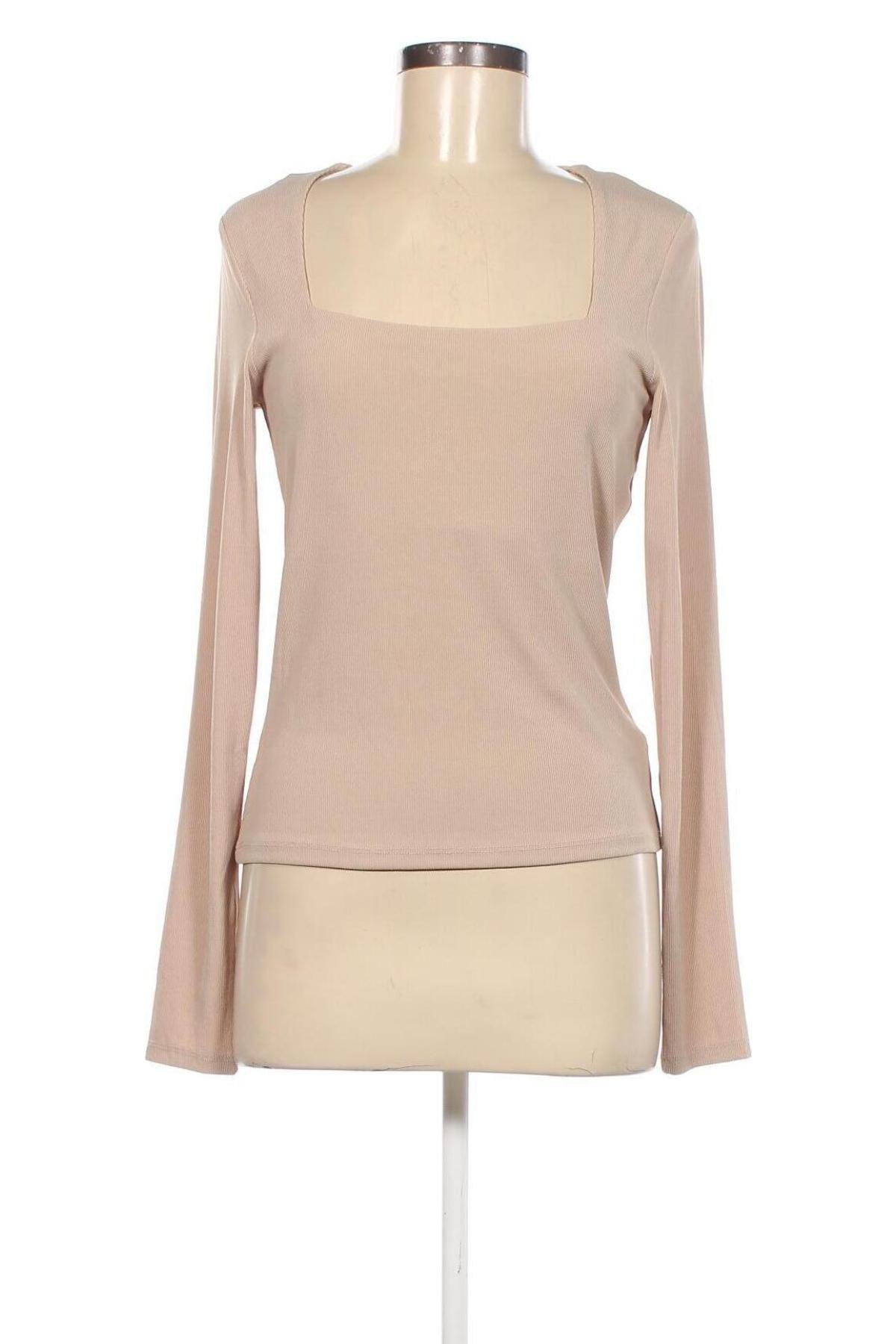 Damen Shirt H&M, Größe M, Farbe Beige, Preis € 6,61