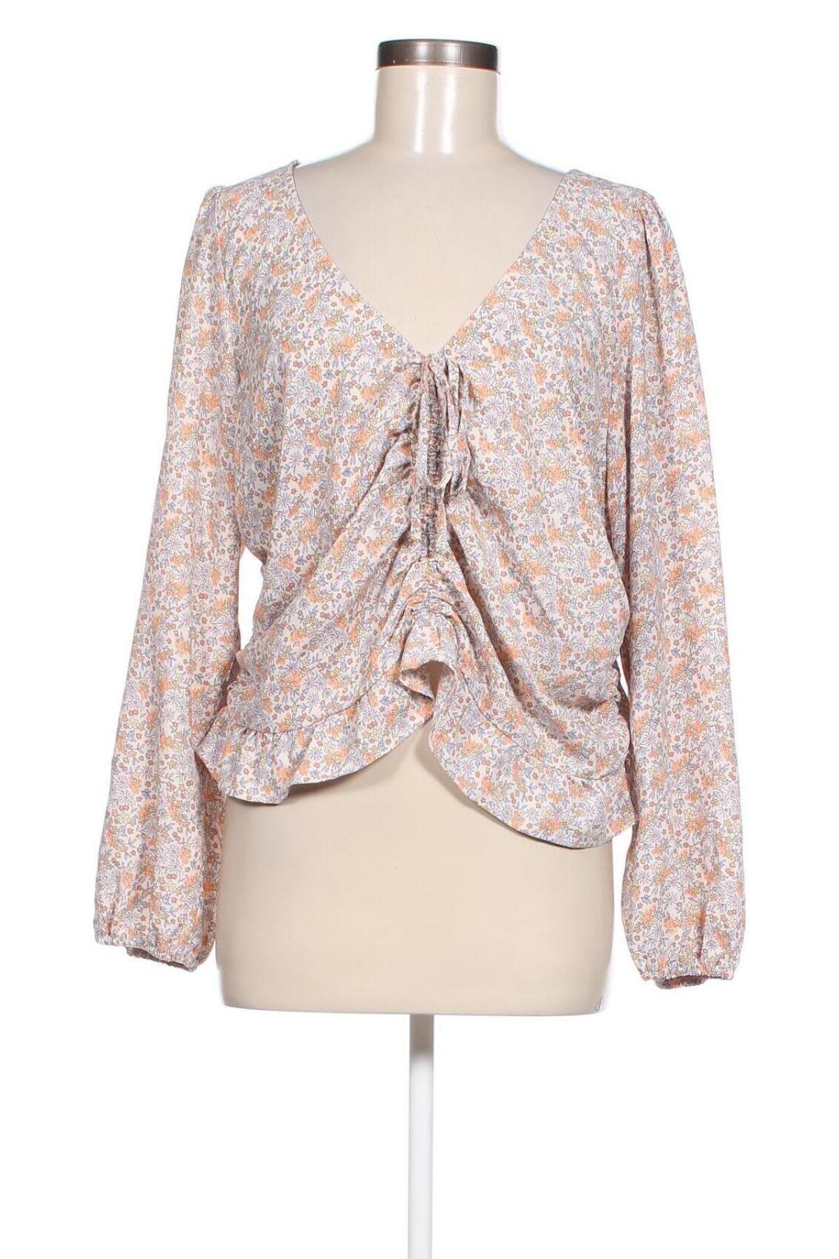 Γυναικεία μπλούζα H&M, Μέγεθος XL, Χρώμα Πολύχρωμο, Τιμή 11,51 €