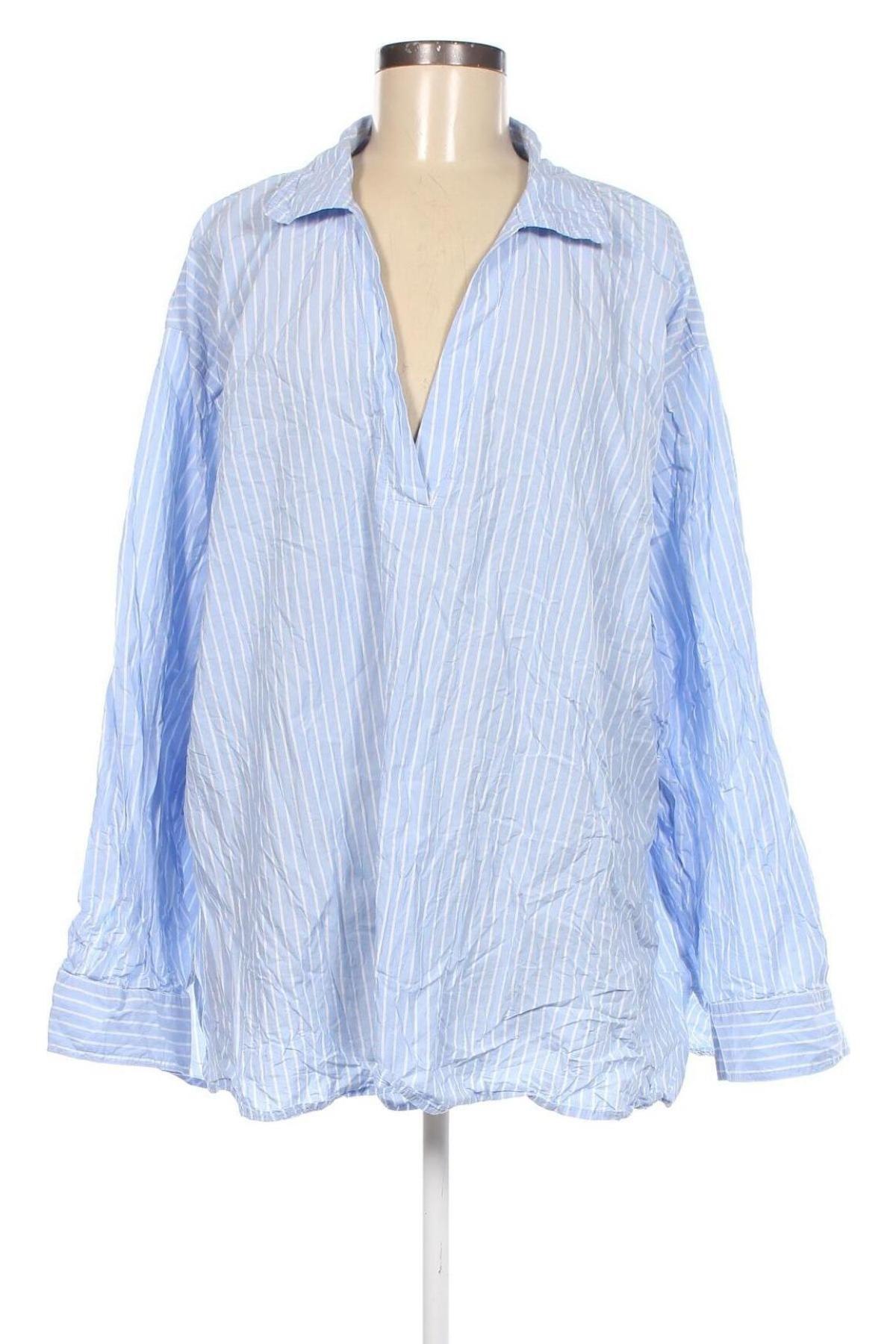 Bluză de femei H&M, Mărime 3XL, Culoare Albastru, Preț 62,50 Lei