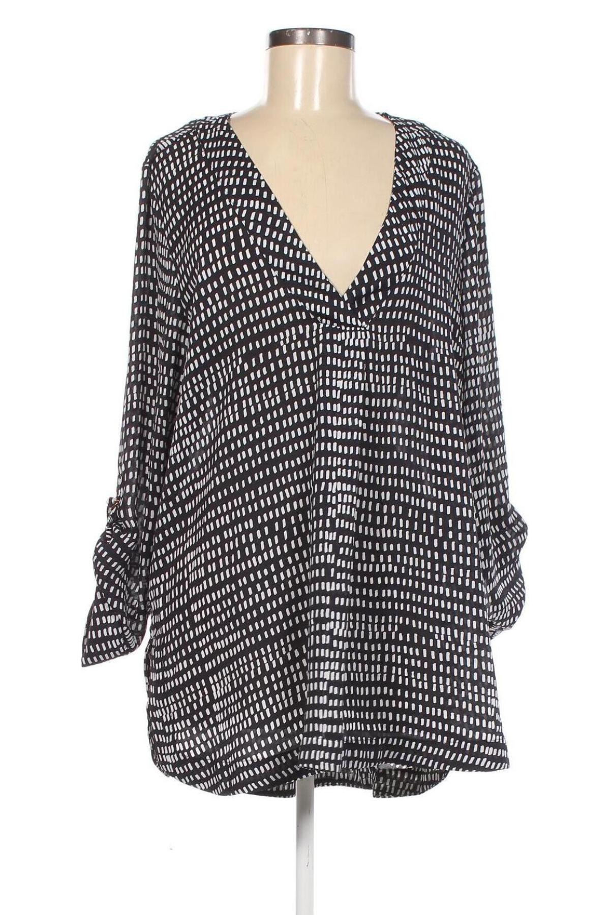 Дамска блуза H&M, Размер XXL, Цвят Многоцветен, Цена 9,50 лв.