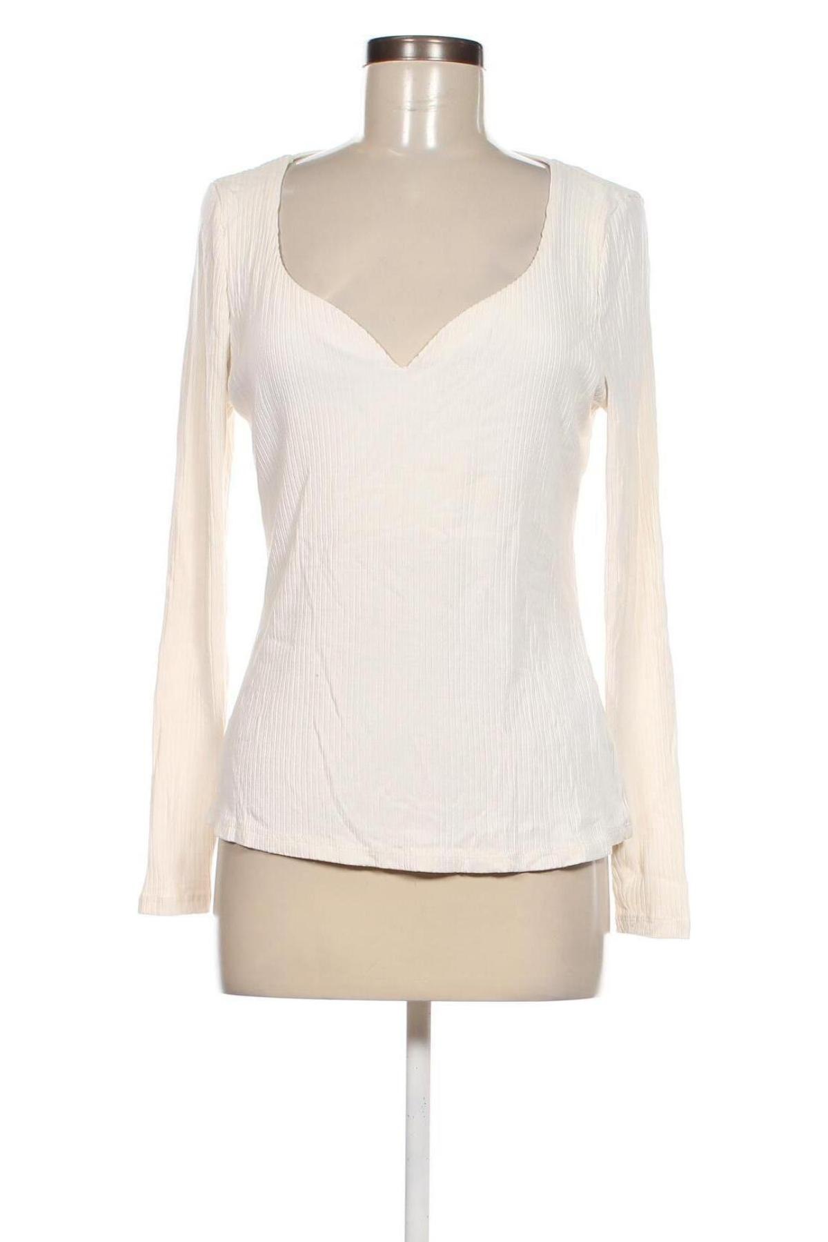 Γυναικεία μπλούζα H&M, Μέγεθος L, Χρώμα Εκρού, Τιμή 5,29 €