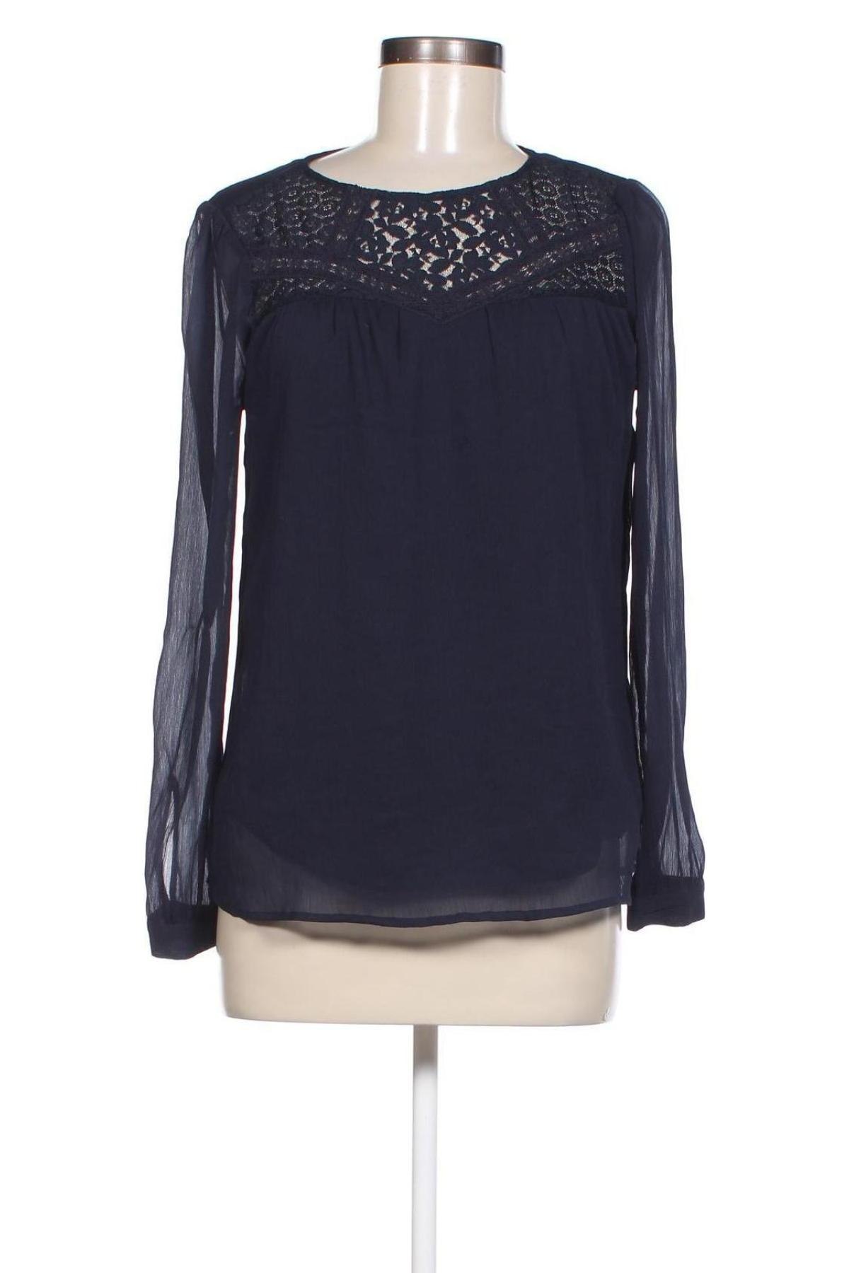 Γυναικεία μπλούζα H&M, Μέγεθος S, Χρώμα Μπλέ, Τιμή 4,70 €