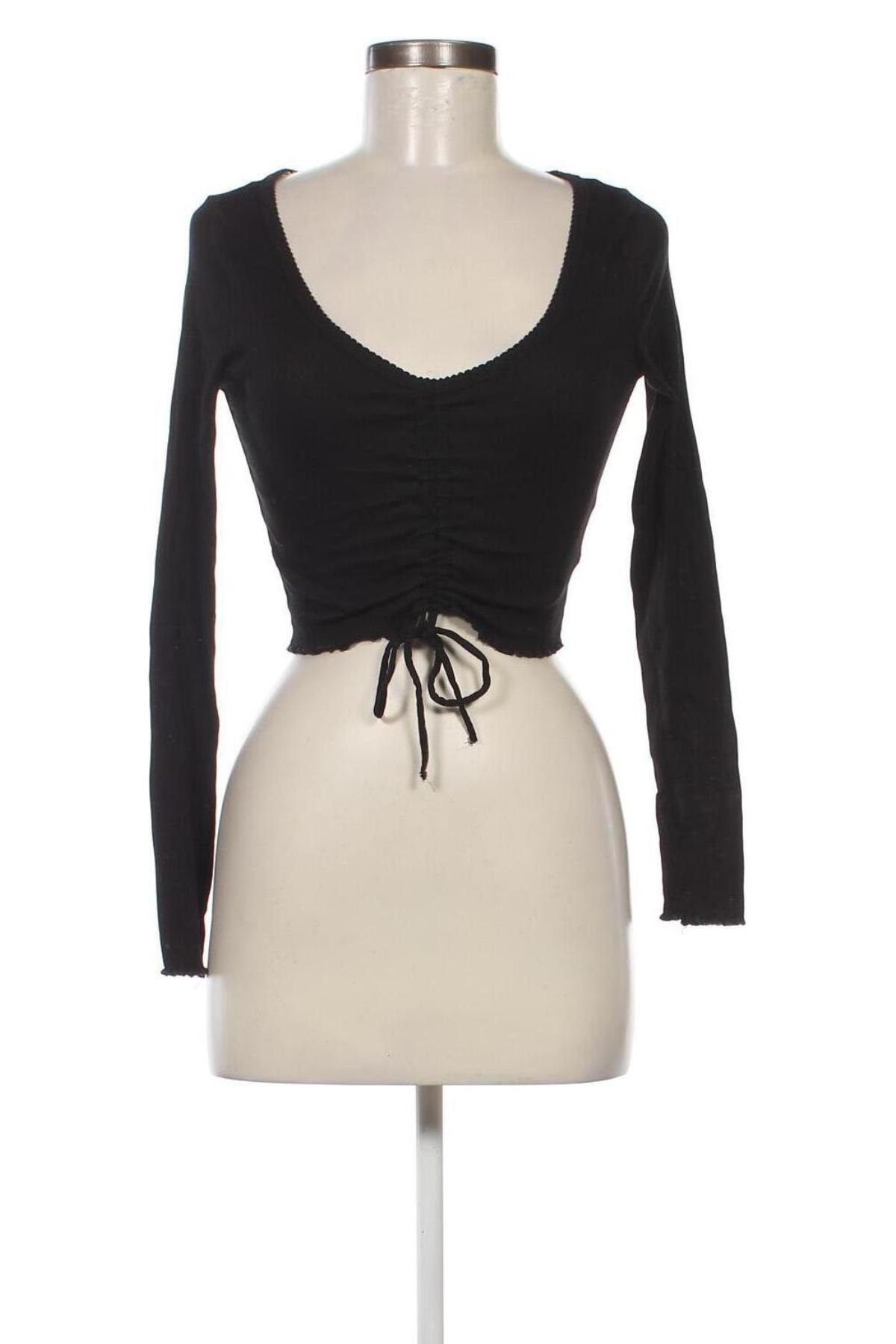 Γυναικεία μπλούζα H&M, Μέγεθος XS, Χρώμα Μαύρο, Τιμή 5,29 €