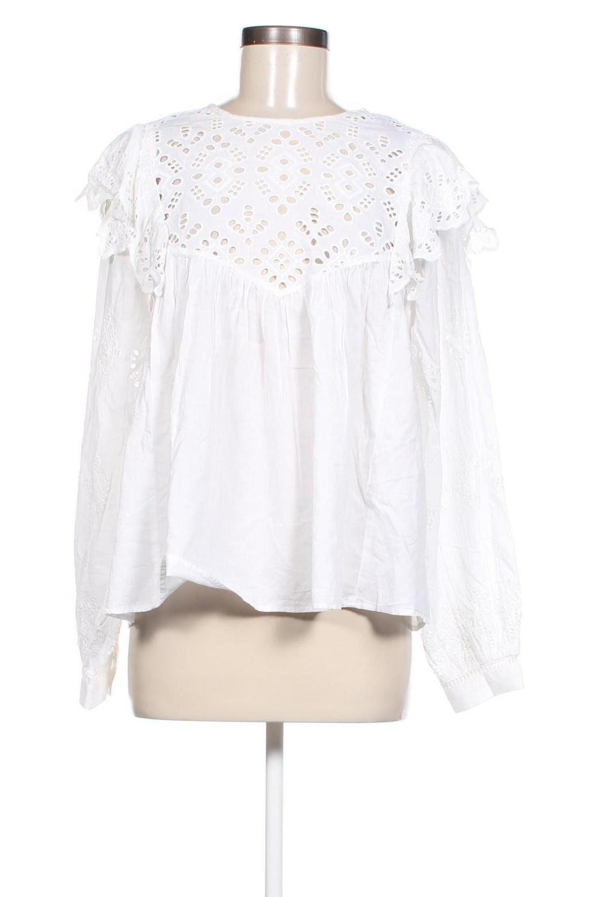 Damen Shirt H&M, Größe L, Farbe Ecru, Preis 6,61 €
