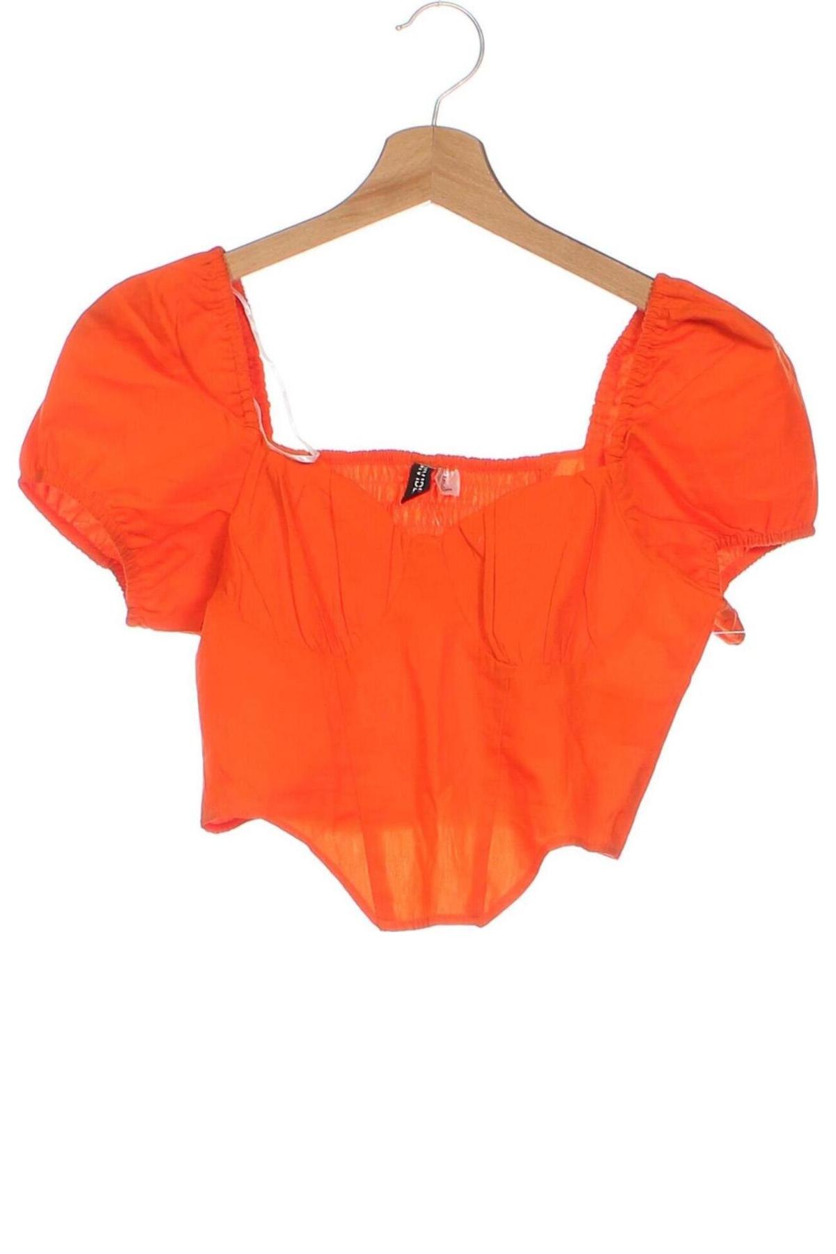 Damen Shirt H&M Divided, Größe XS, Farbe Orange, Preis € 9,62