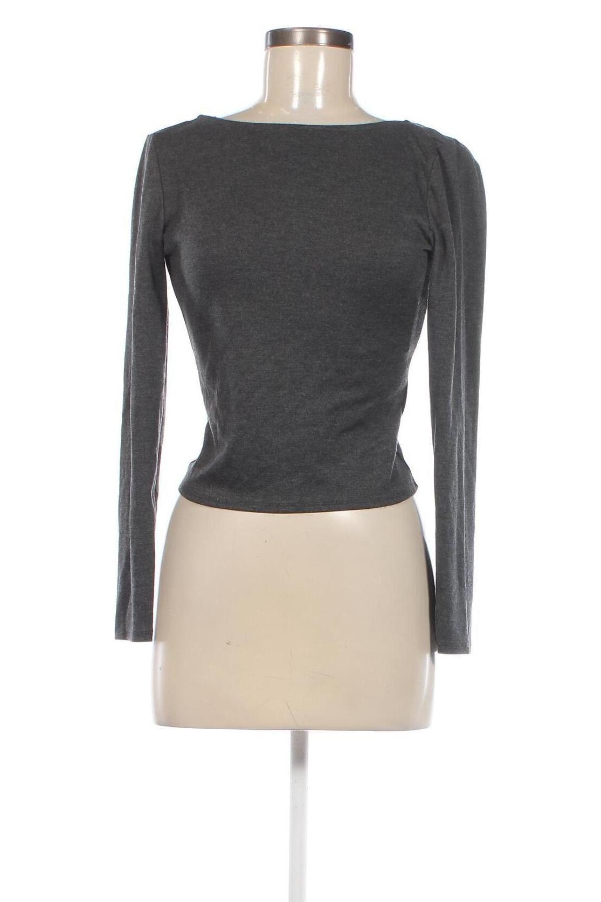 Damen Shirt H&M Divided, Größe S, Farbe Grau, Preis 4,63 €