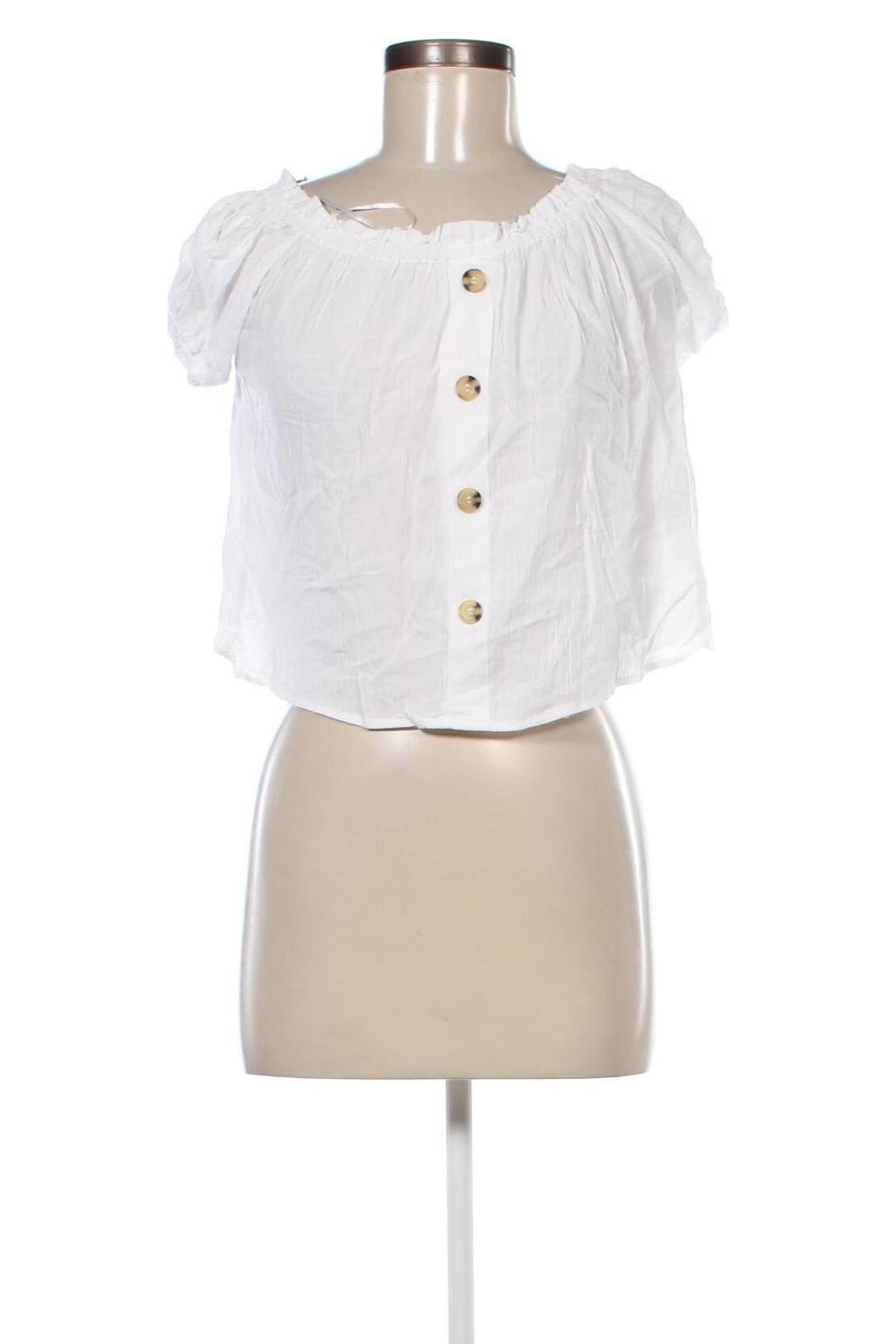 Damen Shirt H&M Divided, Größe XS, Farbe Weiß, Preis 5,29 €