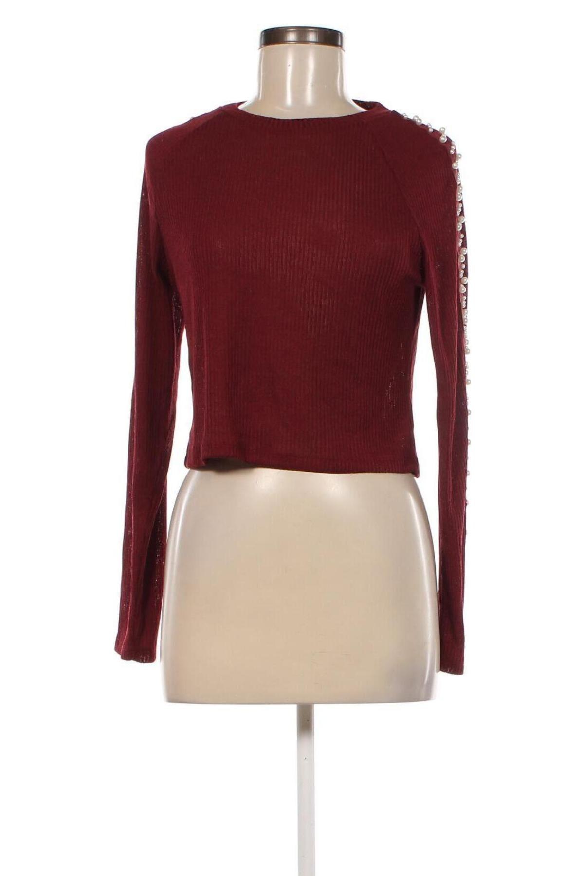 Γυναικεία μπλούζα H&M Divided, Μέγεθος M, Χρώμα Κόκκινο, Τιμή 6,46 €
