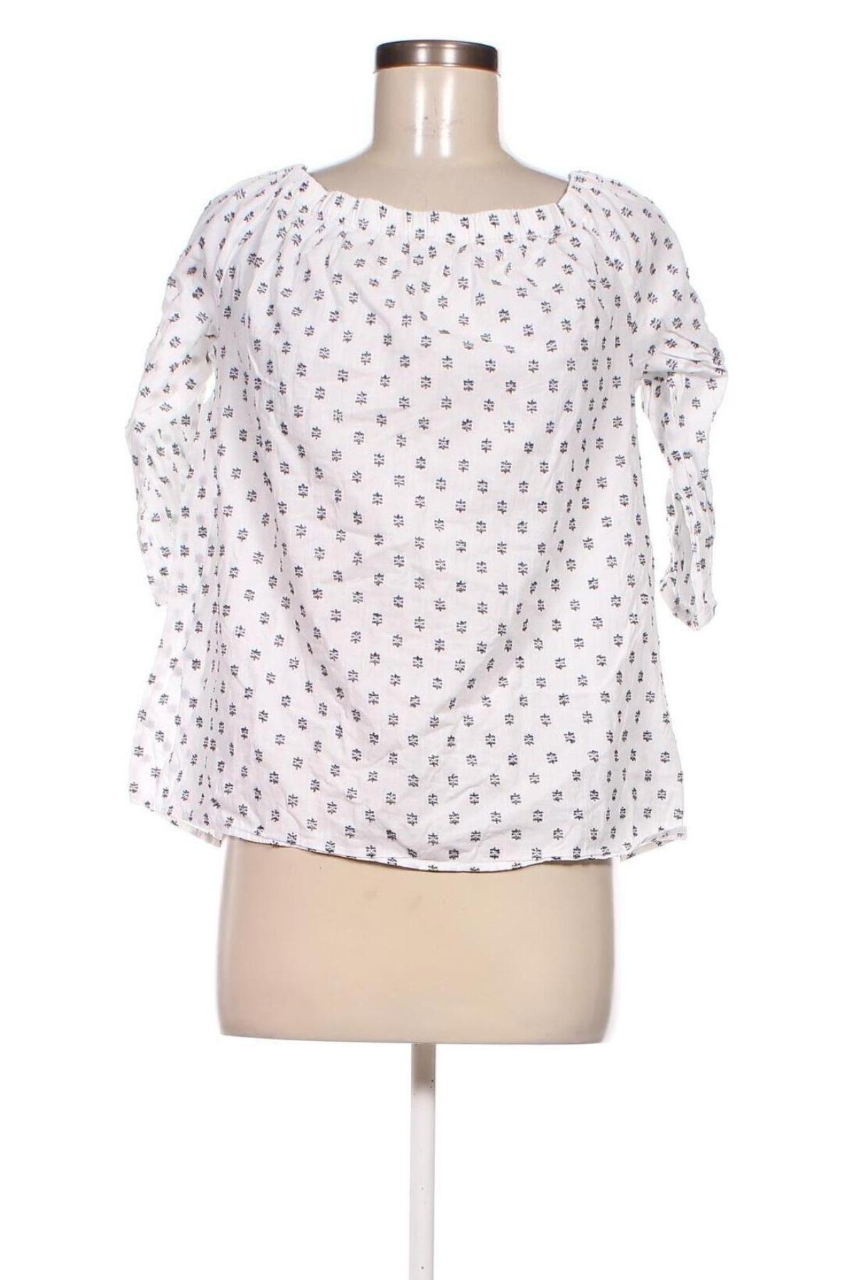 Damen Shirt H&M L.O.G.G., Größe M, Farbe Weiß, Preis € 5,83