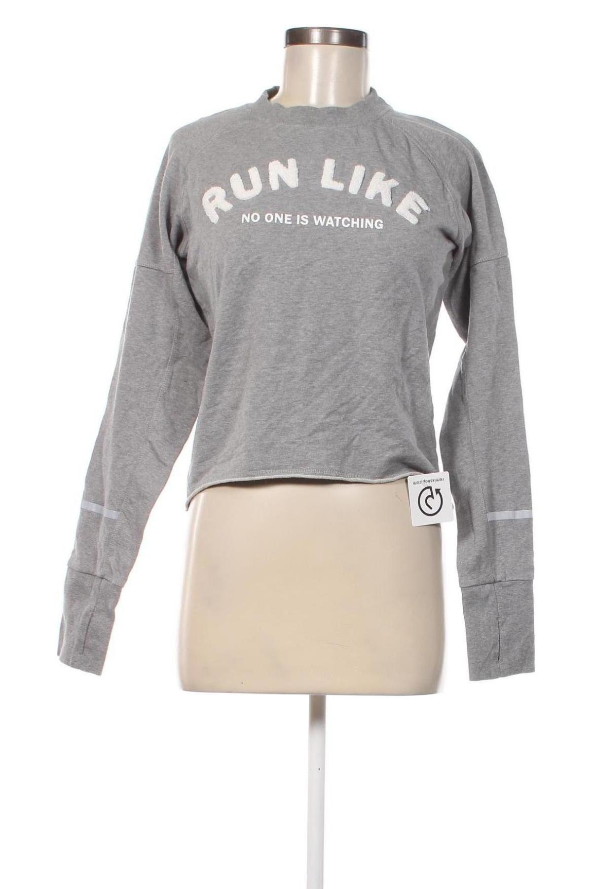 Damen Shirt H&M Sport, Größe S, Farbe Grau, Preis 6,40 €
