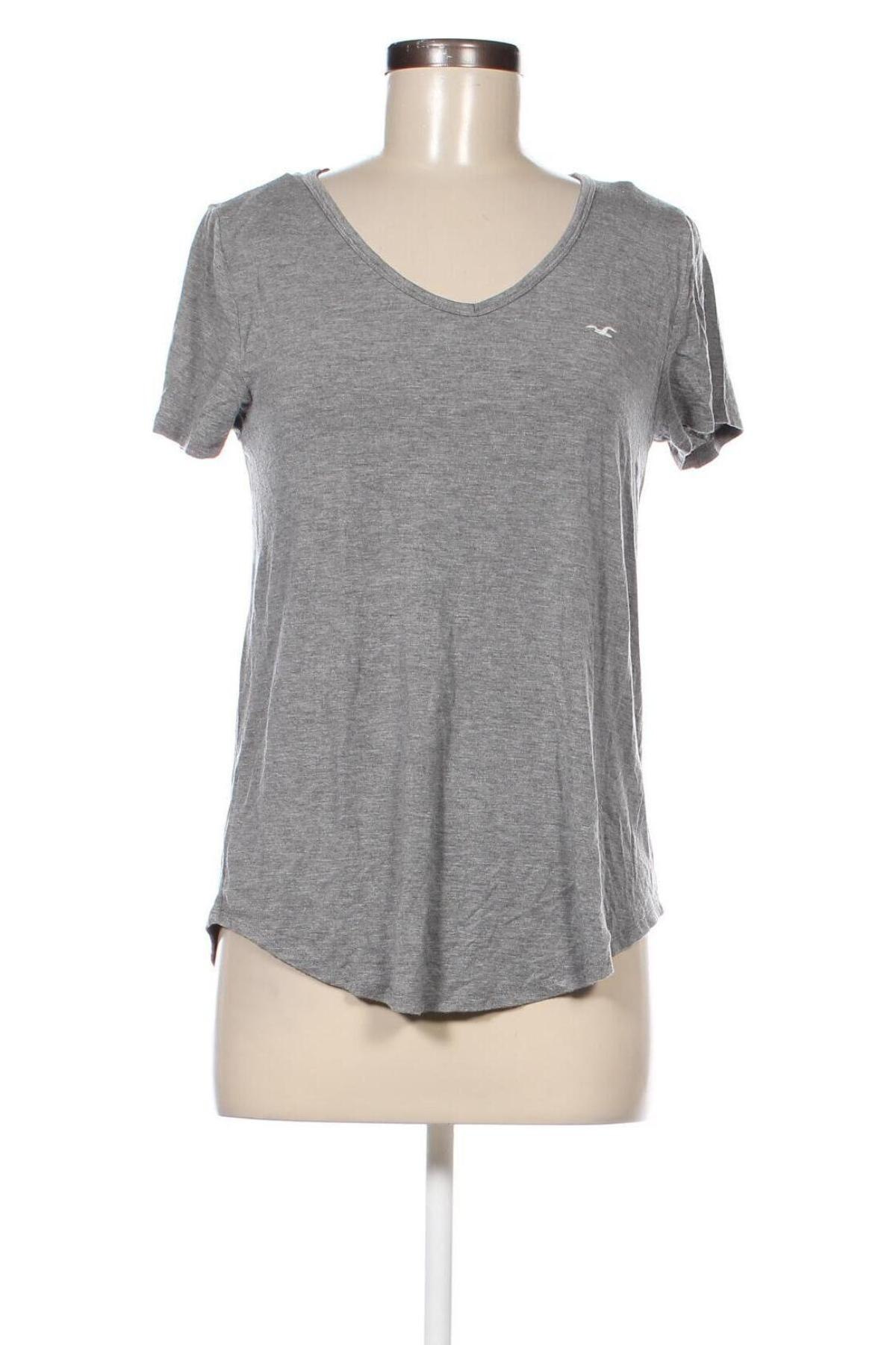 Damen Shirt Hollister, Größe S, Farbe Grau, Preis 8,28 €