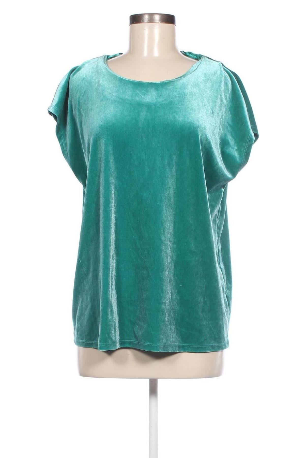 Γυναικεία μπλούζα Holly & Whyte By Lindex, Μέγεθος L, Χρώμα Πράσινο, Τιμή 3,99 €