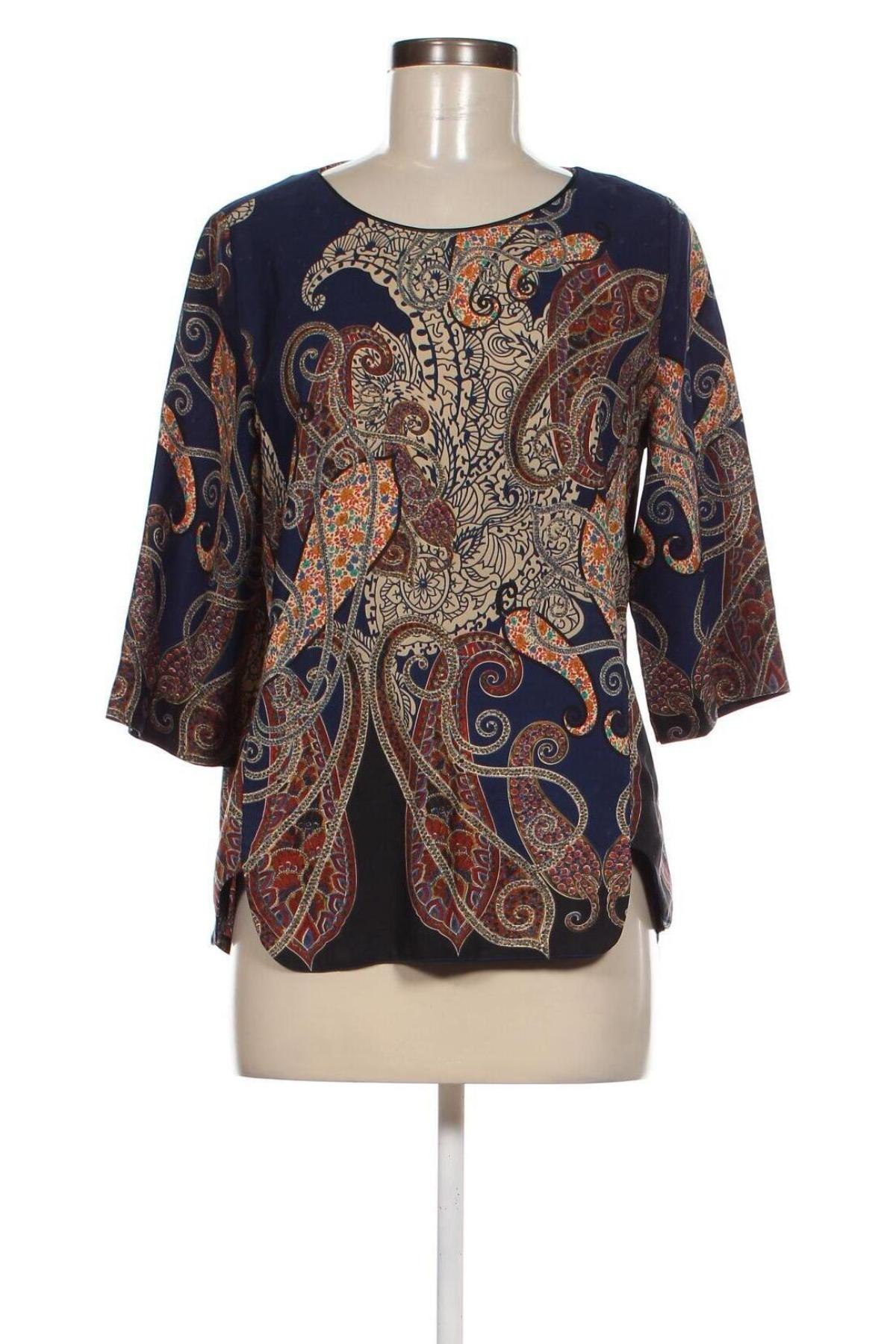 Дамска блуза In Front, Размер M, Цвят Многоцветен, Цена 15,30 лв.