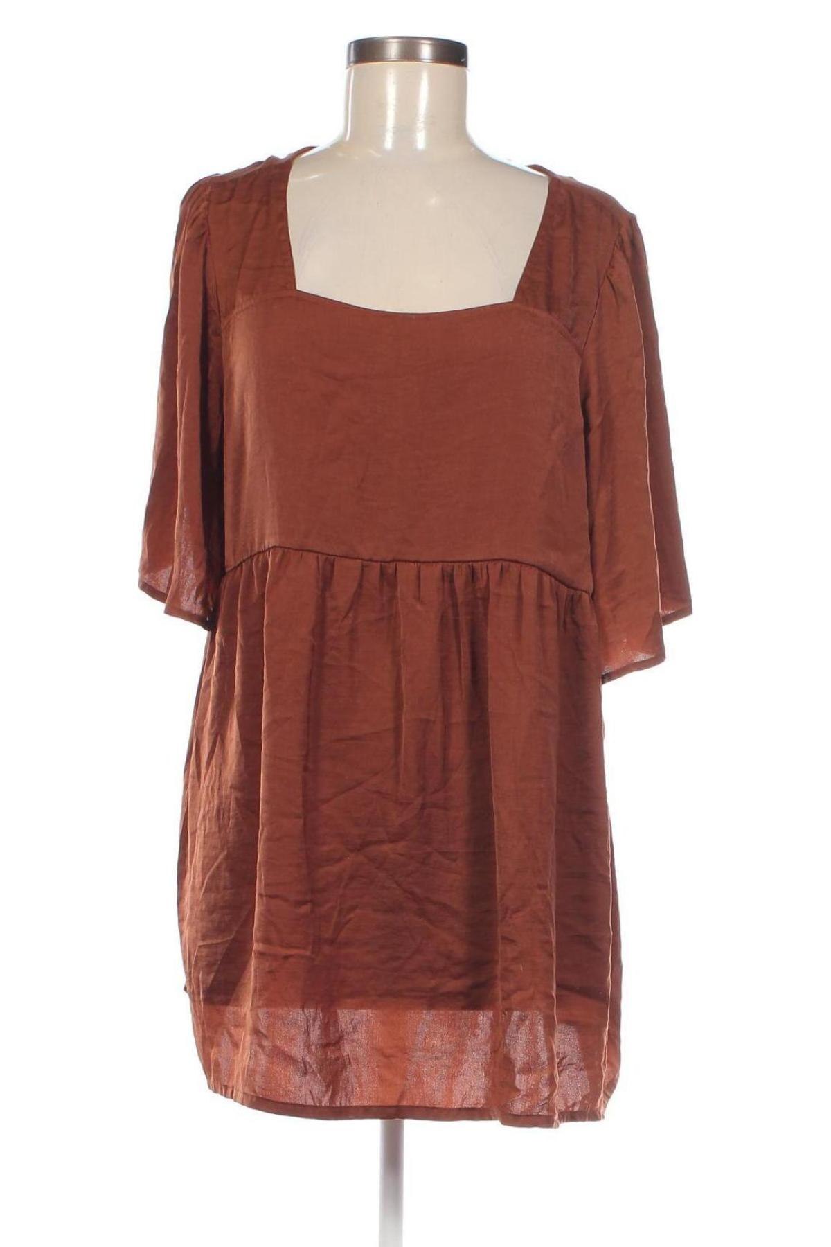 Γυναικεία μπλούζα Isabel, Μέγεθος XL, Χρώμα Καφέ, Τιμή 8,84 €