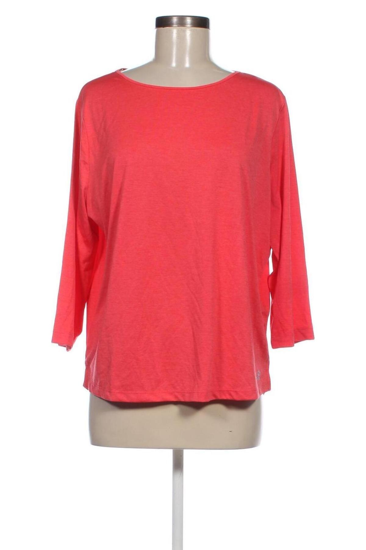 Damen Shirt Jack Wolfskin, Größe XL, Farbe Rot, Preis 18,37 €
