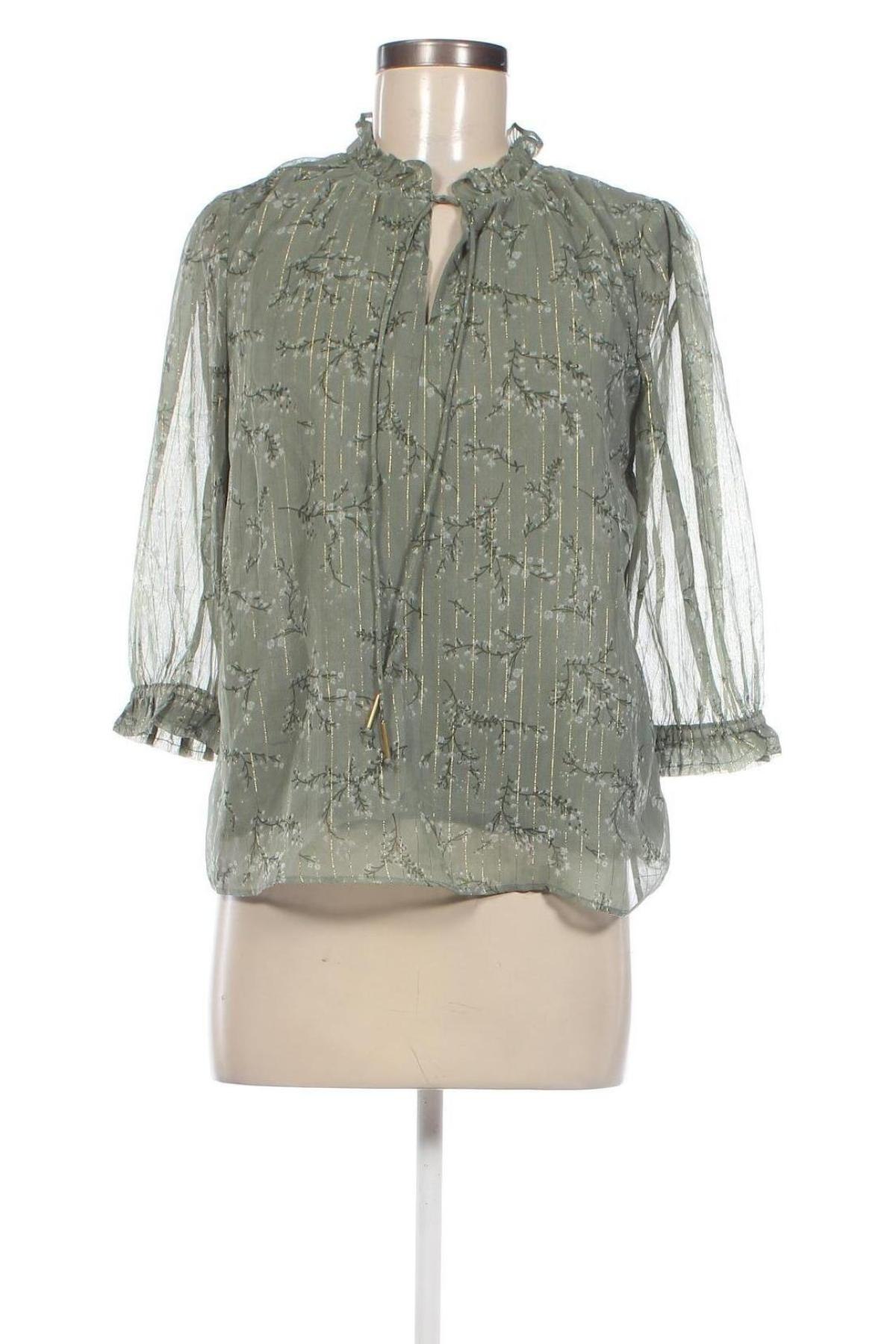 Дамска блуза Jacqueline De Yong, Размер S, Цвят Зелен, Цена 6,65 лв.