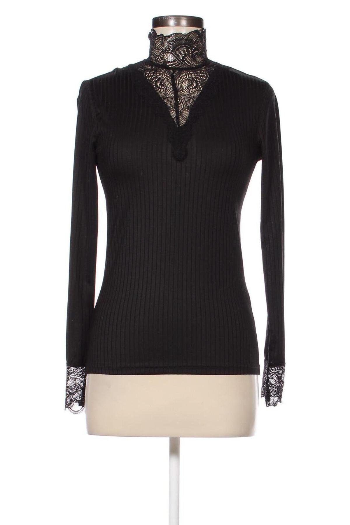 Γυναικεία μπλούζα Jacqueline De Yong, Μέγεθος M, Χρώμα Μαύρο, Τιμή 6,46 €