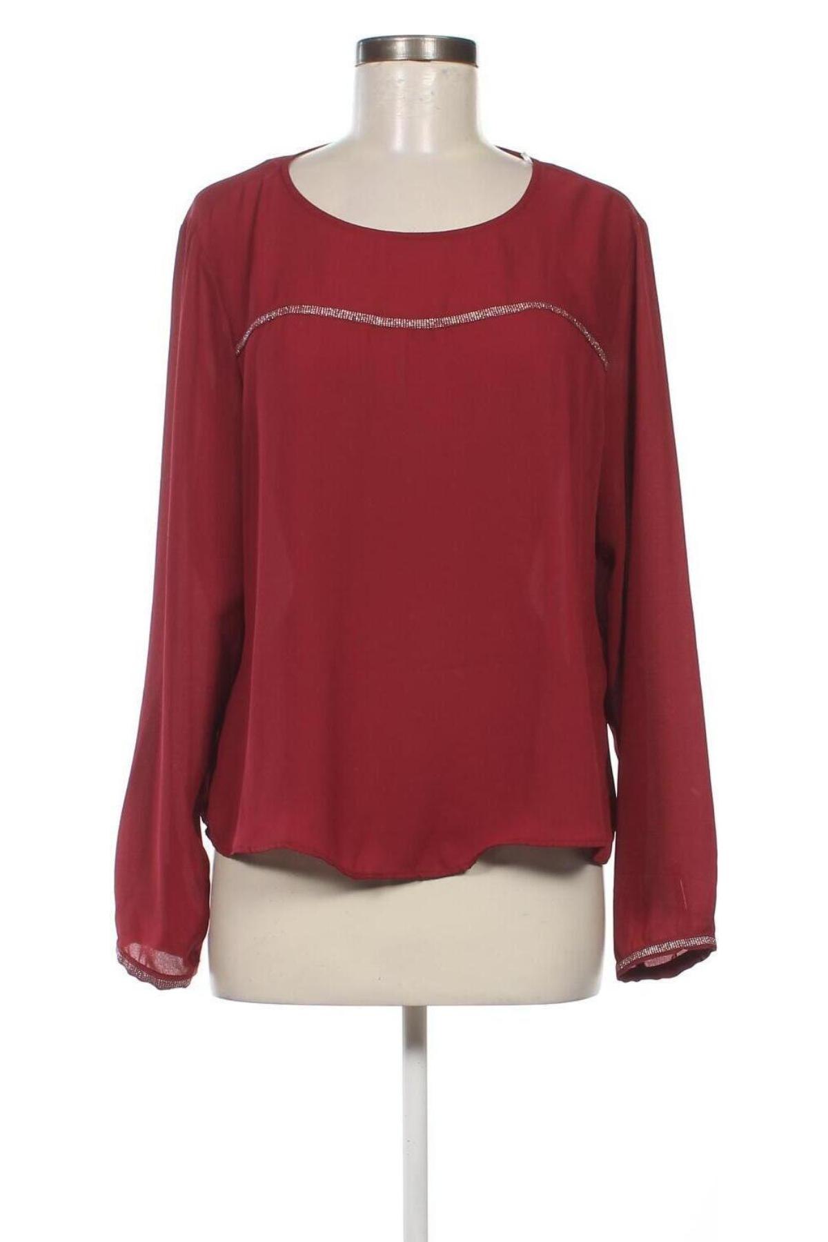 Damen Shirt Janina, Größe XL, Farbe Rot, Preis 4,99 €