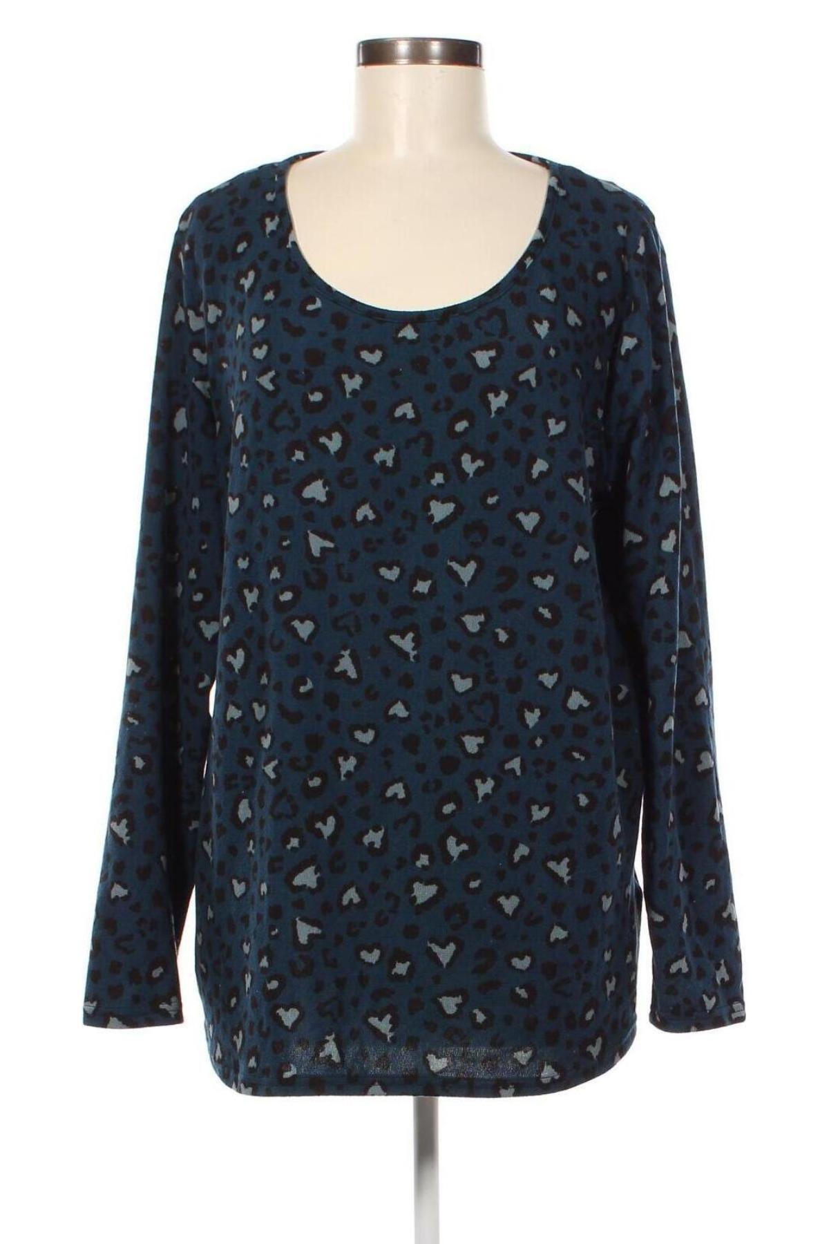 Damen Shirt Janina, Größe XL, Farbe Blau, Preis 7,27 €