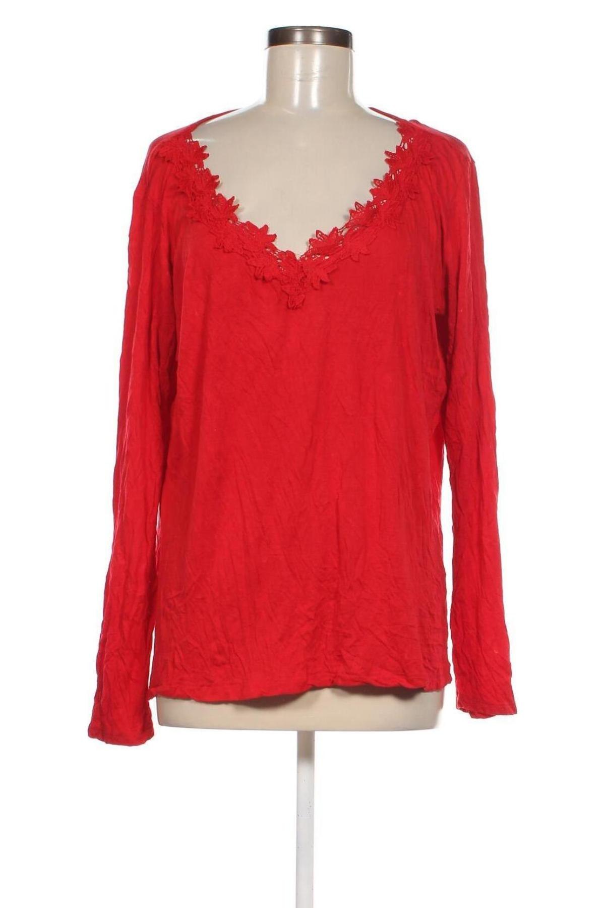 Дамска блуза Janina, Размер XL, Цвят Червен, Цена 11,40 лв.