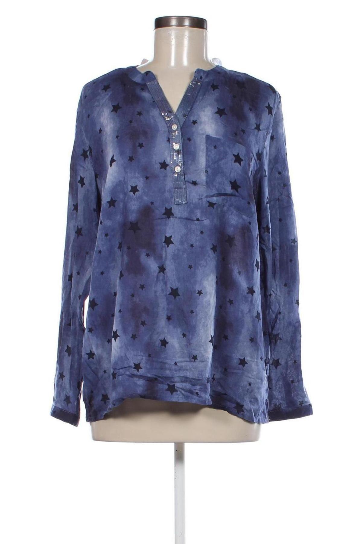 Damen Shirt Janina, Größe M, Farbe Blau, Preis € 6,61