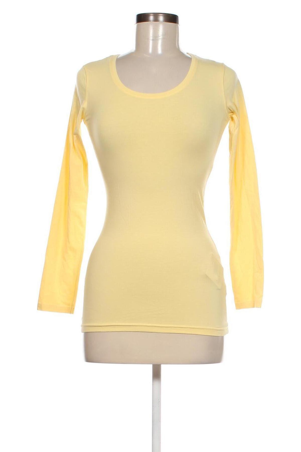 Дамска блуза Janina, Размер XS, Цвят Жълт, Цена 10,45 лв.