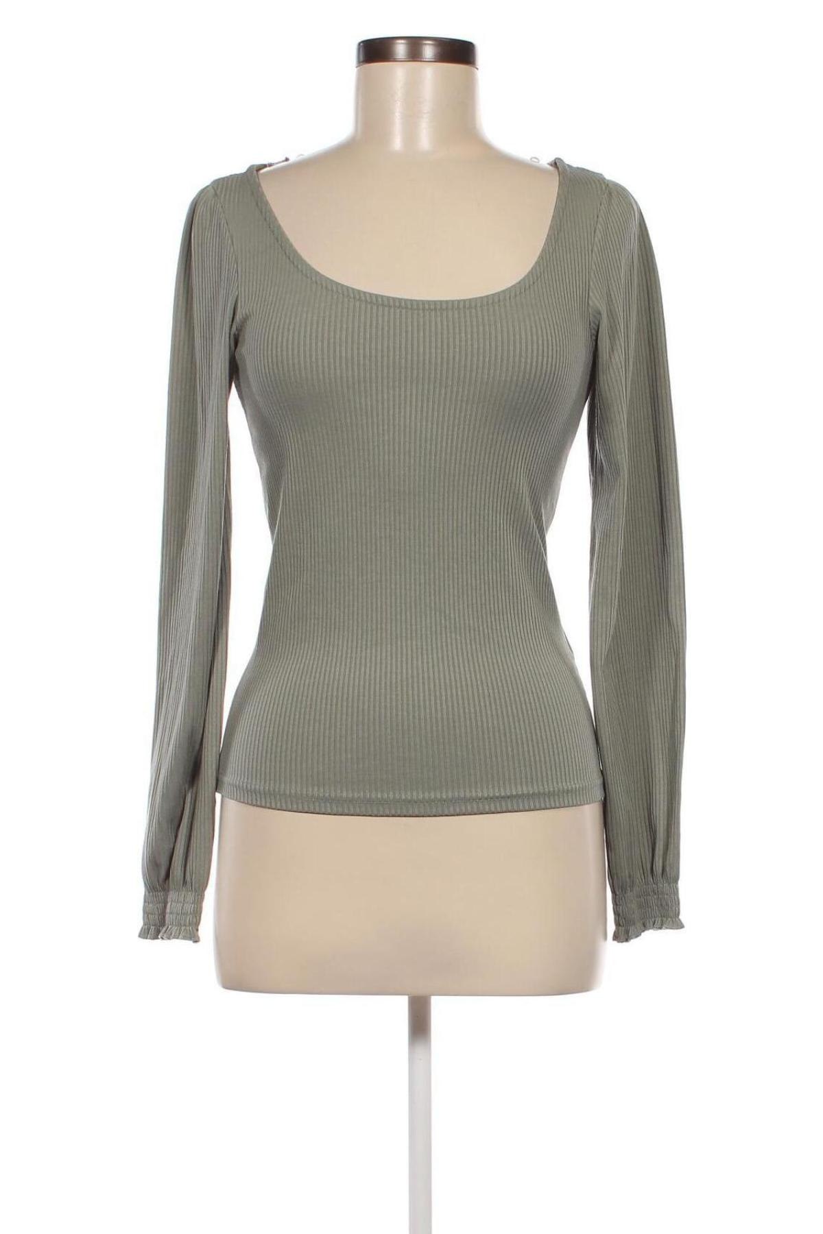 Дамска блуза Jean Pascale, Размер XS, Цвят Зелен, Цена 10,45 лв.