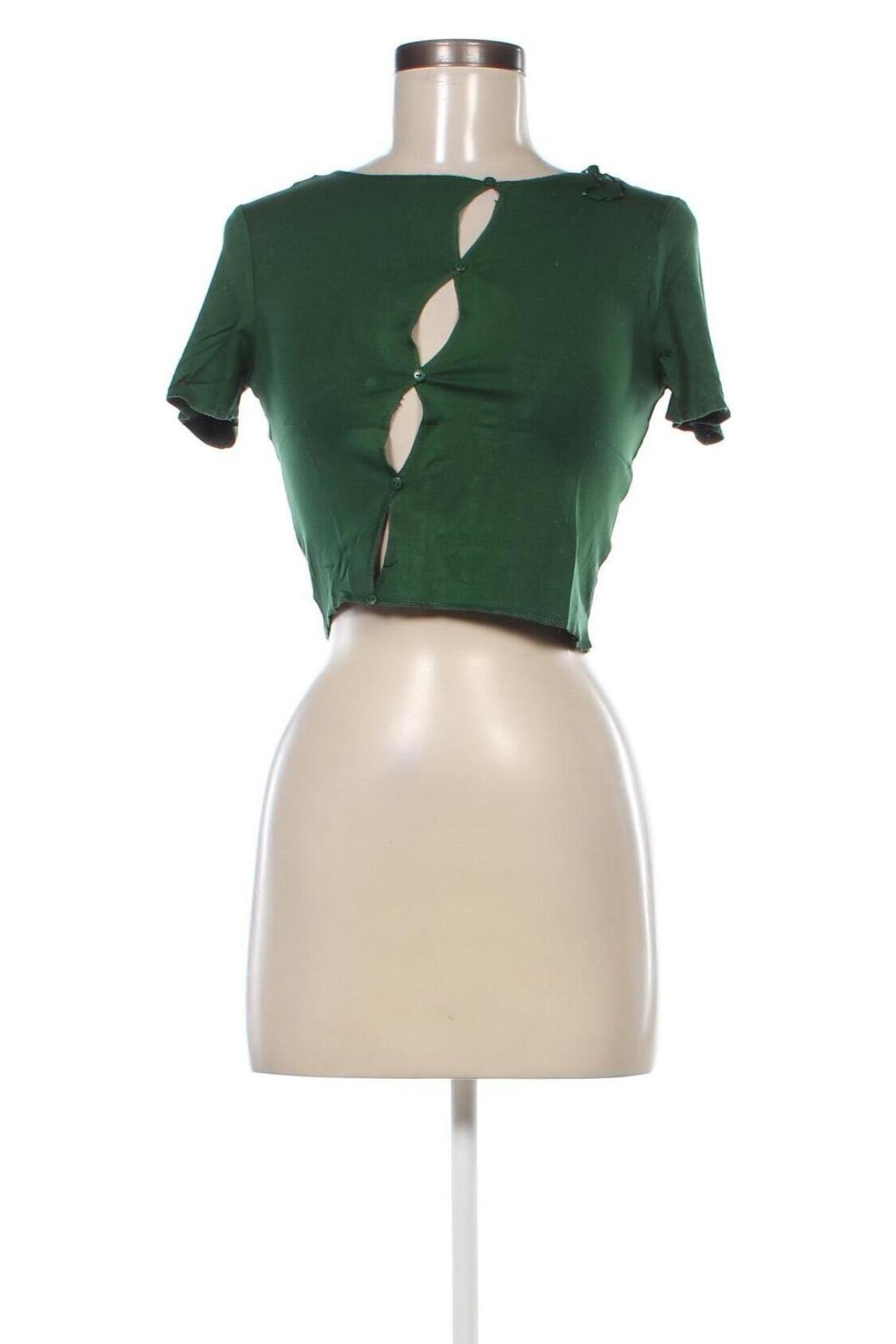 Γυναικεία μπλούζα Jennyfer, Μέγεθος L, Χρώμα Πράσινο, Τιμή 6,39 €