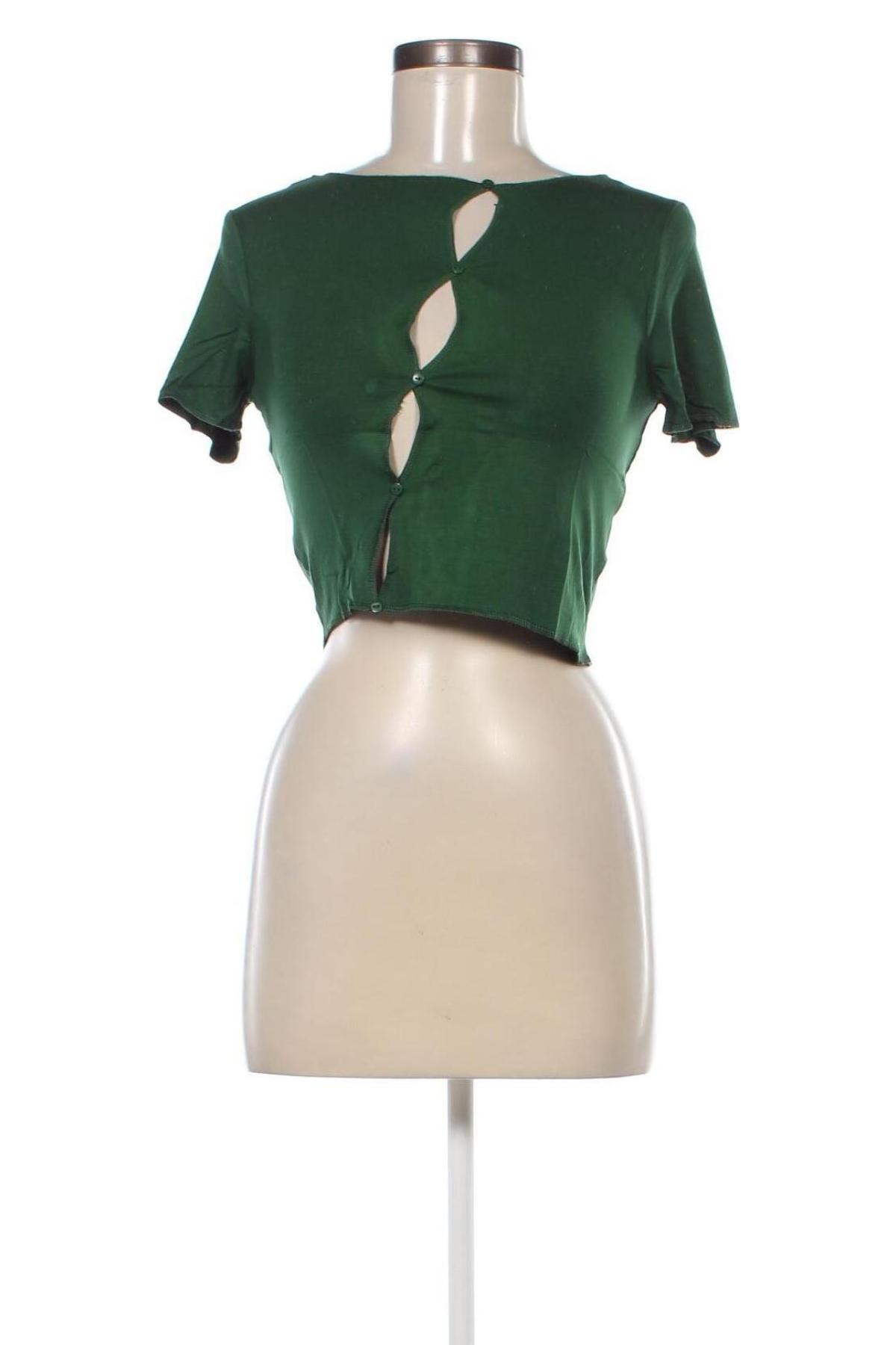Дамска блуза Jennyfer, Размер M, Цвят Зелен, Цена 12,40 лв.