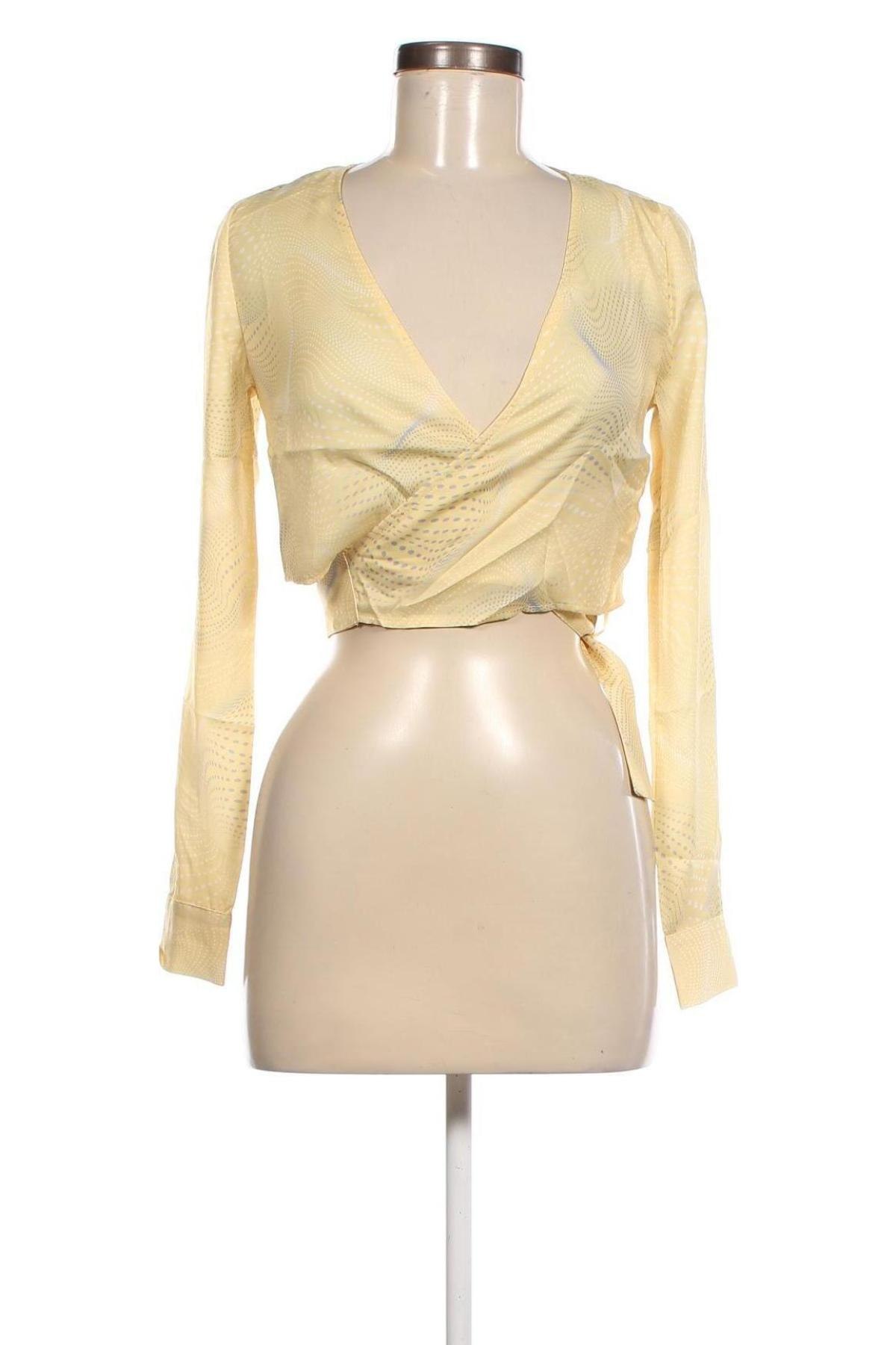 Γυναικεία μπλούζα Jennyfer, Μέγεθος XS, Χρώμα Κίτρινο, Τιμή 5,59 €