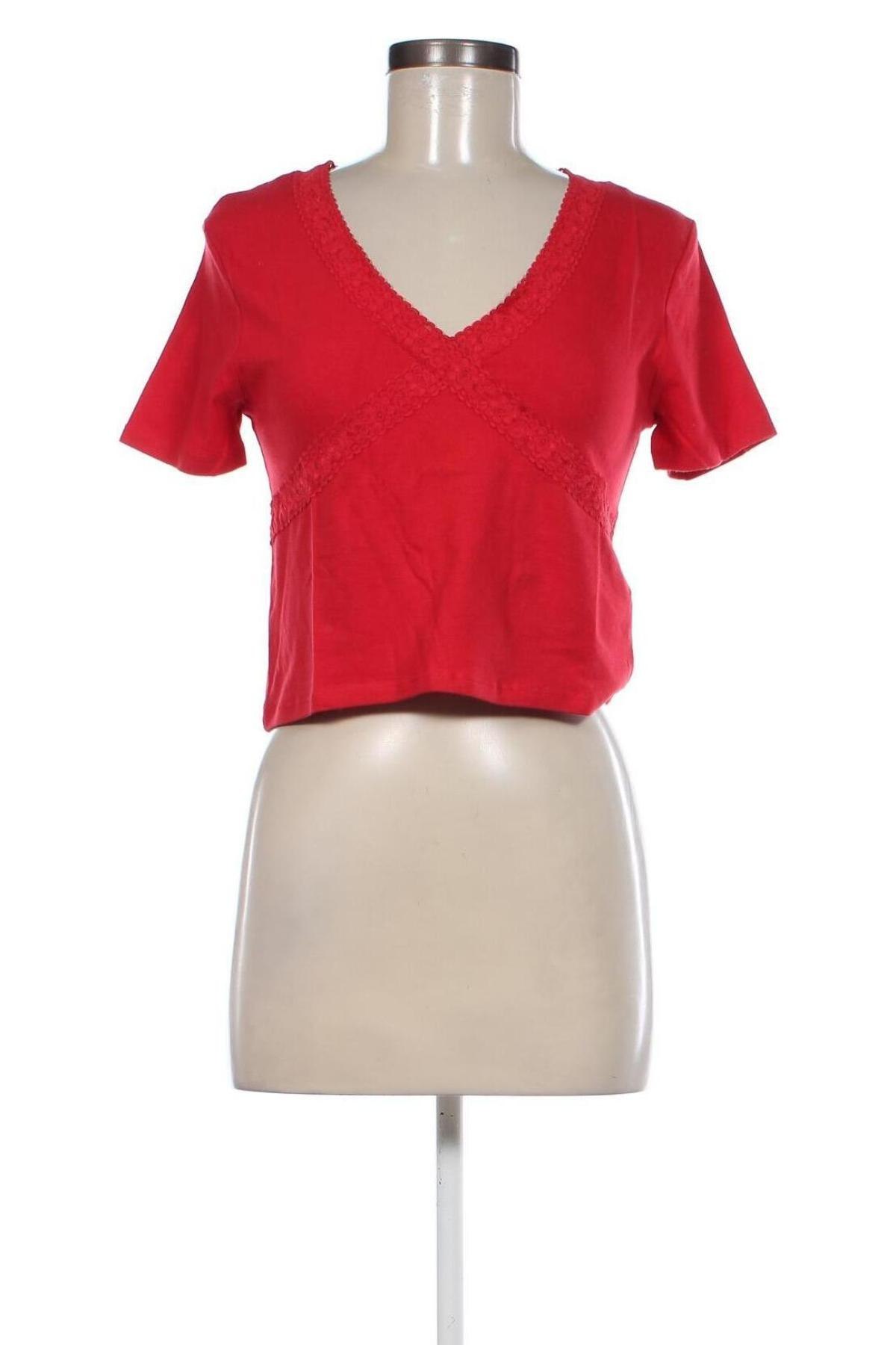 Γυναικεία μπλούζα Jennyfer, Μέγεθος L, Χρώμα Κόκκινο, Τιμή 7,99 €