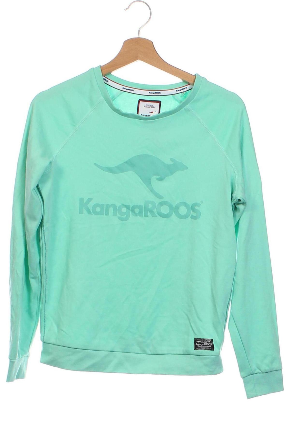 Damen Shirt Kangaroos, Größe XXS, Farbe Grün, Preis € 10,20