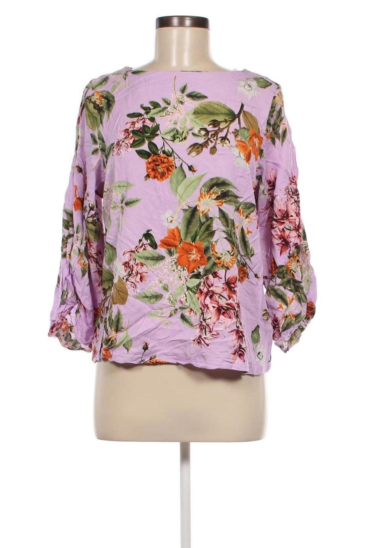 Дамска блуза KappAhl, Размер M, Цвят Многоцветен, Цена 13,50 лв.