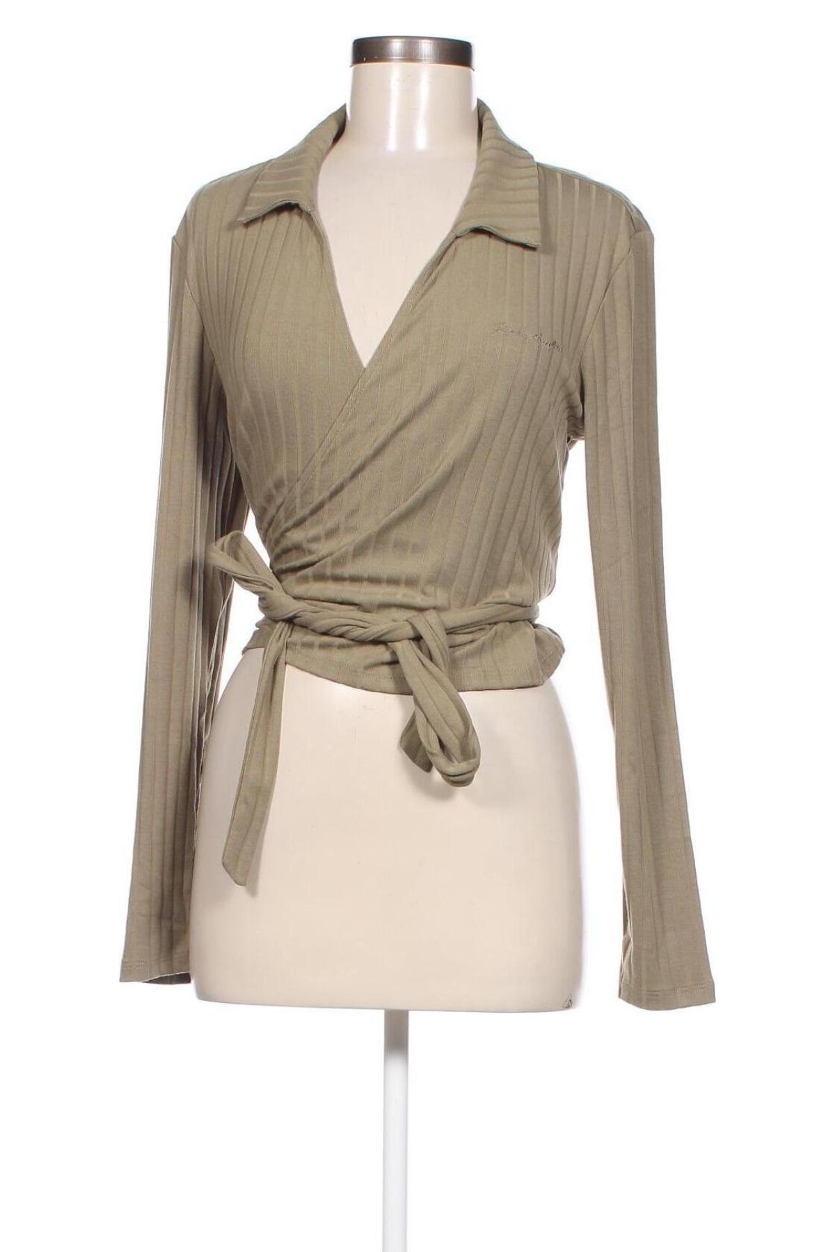 Дамска блуза Karl Lagerfeld, Размер XL, Цвят Зелен, Цена 125,95 лв.
