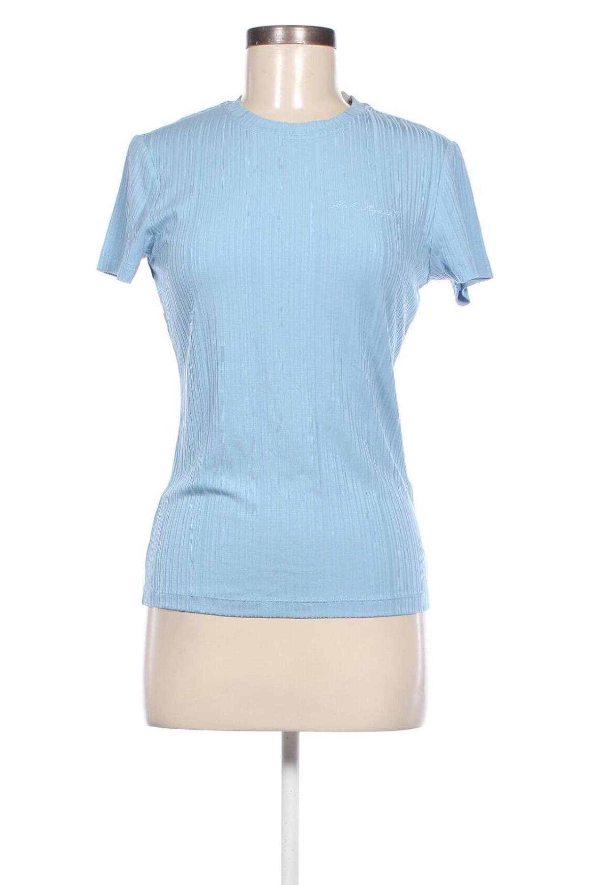 Damen Shirt Karl Lagerfeld, Größe M, Farbe Blau, Preis 61,38 €