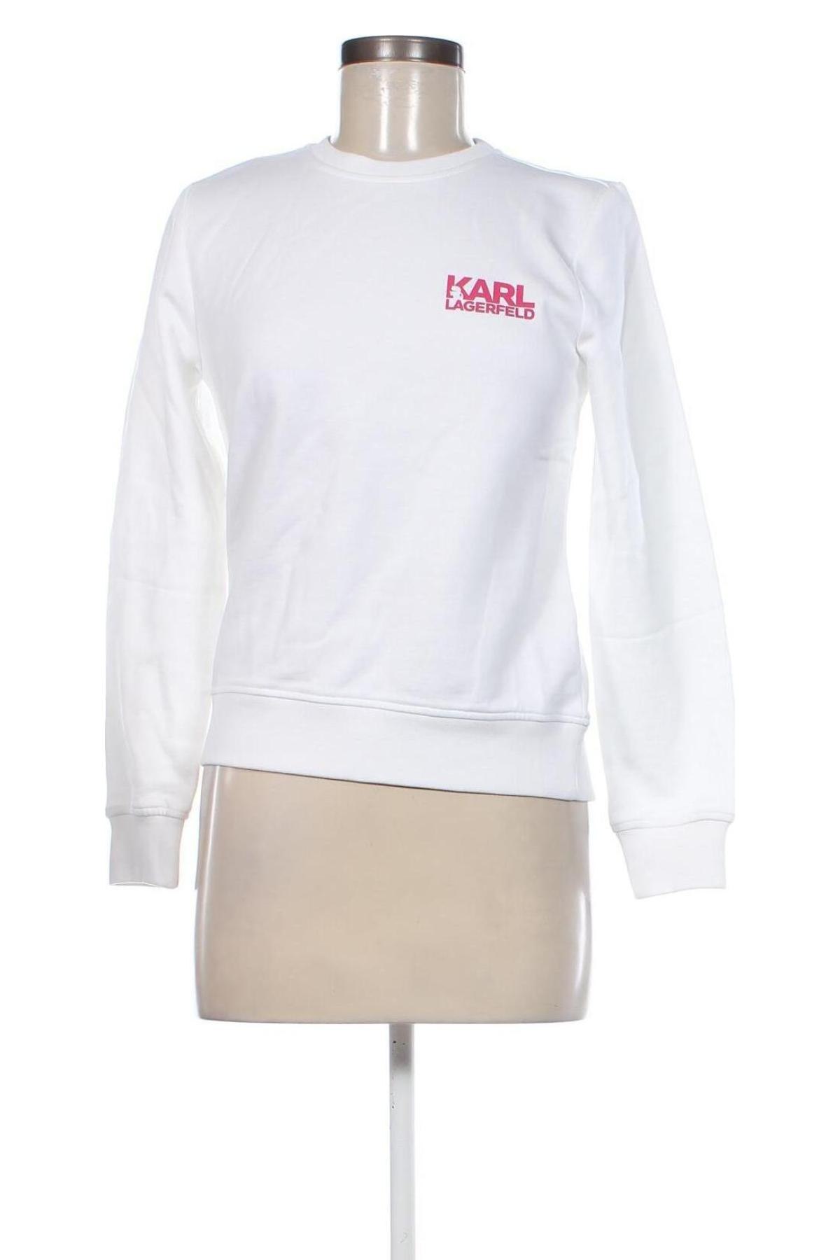 Bluză de femei Karl Lagerfeld, Mărime XS, Culoare Alb, Preț 414,31 Lei