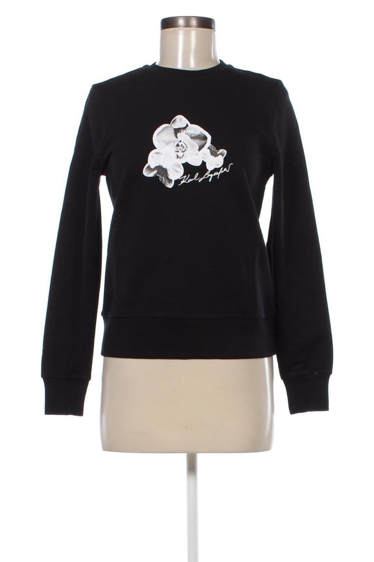 Дамска блуза Karl Lagerfeld, Размер XS, Цвят Черен, Цена 114,50 лв.