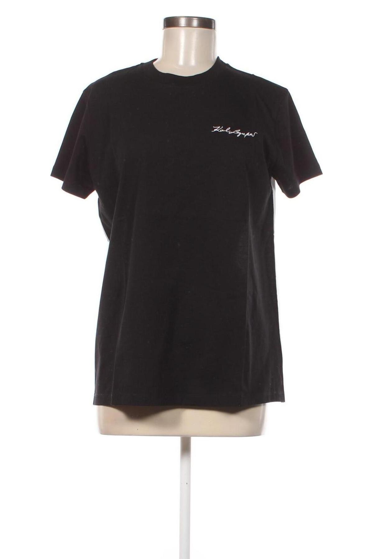 Дамска блуза Karl Lagerfeld, Размер L, Цвят Черен, Цена 125,95 лв.