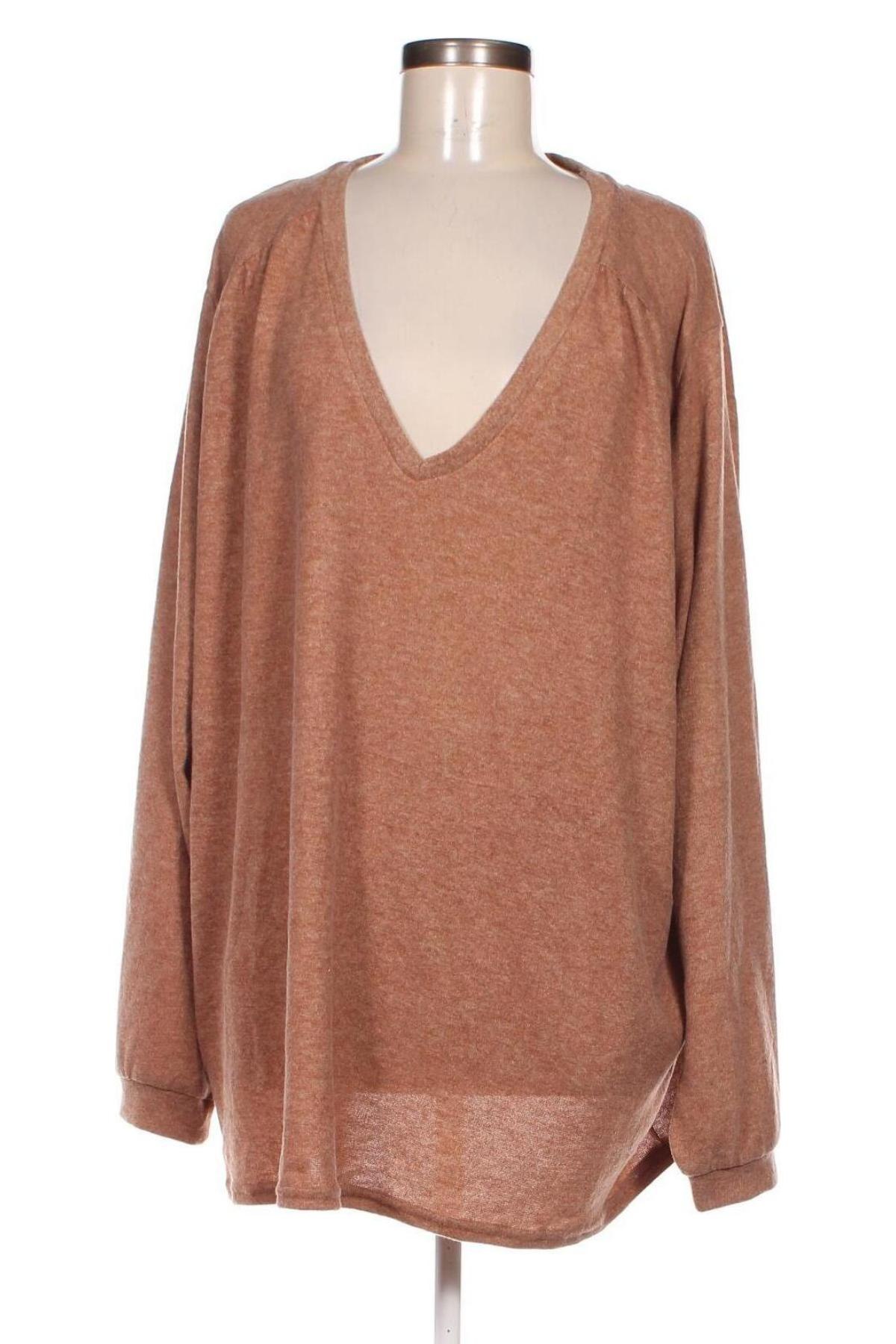 Damen Shirt Kiabi, Größe 4XL, Farbe Beige, Preis € 11,86