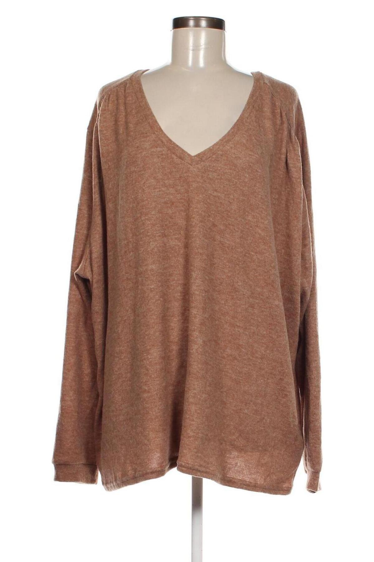 Damen Shirt Kiabi, Größe 4XL, Farbe Beige, Preis 7,27 €
