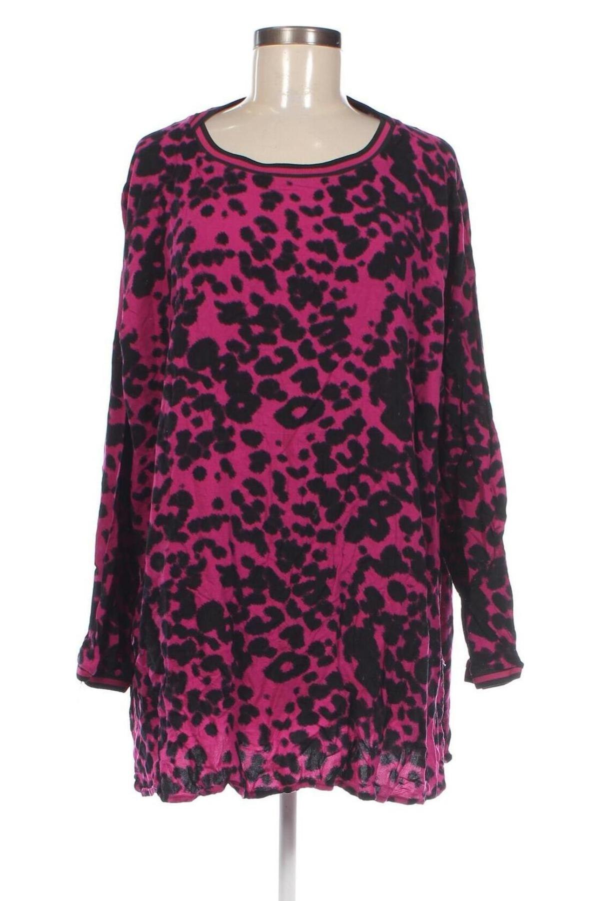 Γυναικεία μπλούζα Ladies, Μέγεθος 4XL, Χρώμα Πολύχρωμο, Τιμή 6,46 €