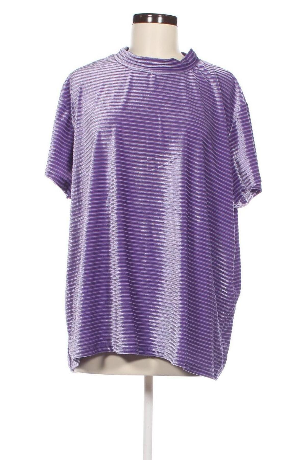 Damen Shirt Ladies Fashion, Größe 4XL, Farbe Lila, Preis € 11,59