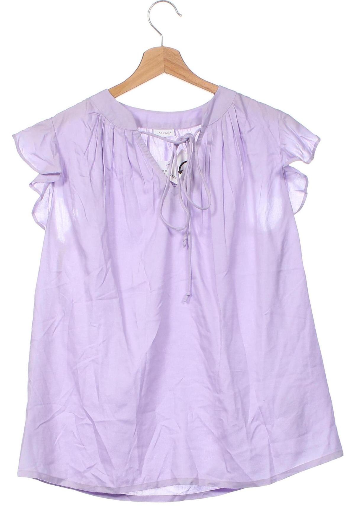 Дамска блуза Lascana, Размер XS, Цвят Лилав, Цена 18,77 лв.