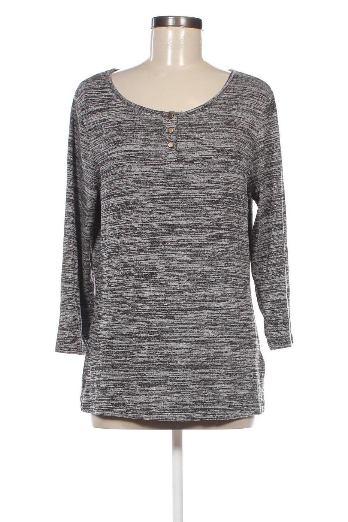 Γυναικεία μπλούζα Lascana, Μέγεθος M, Χρώμα Γκρί, Τιμή 3,53 €
