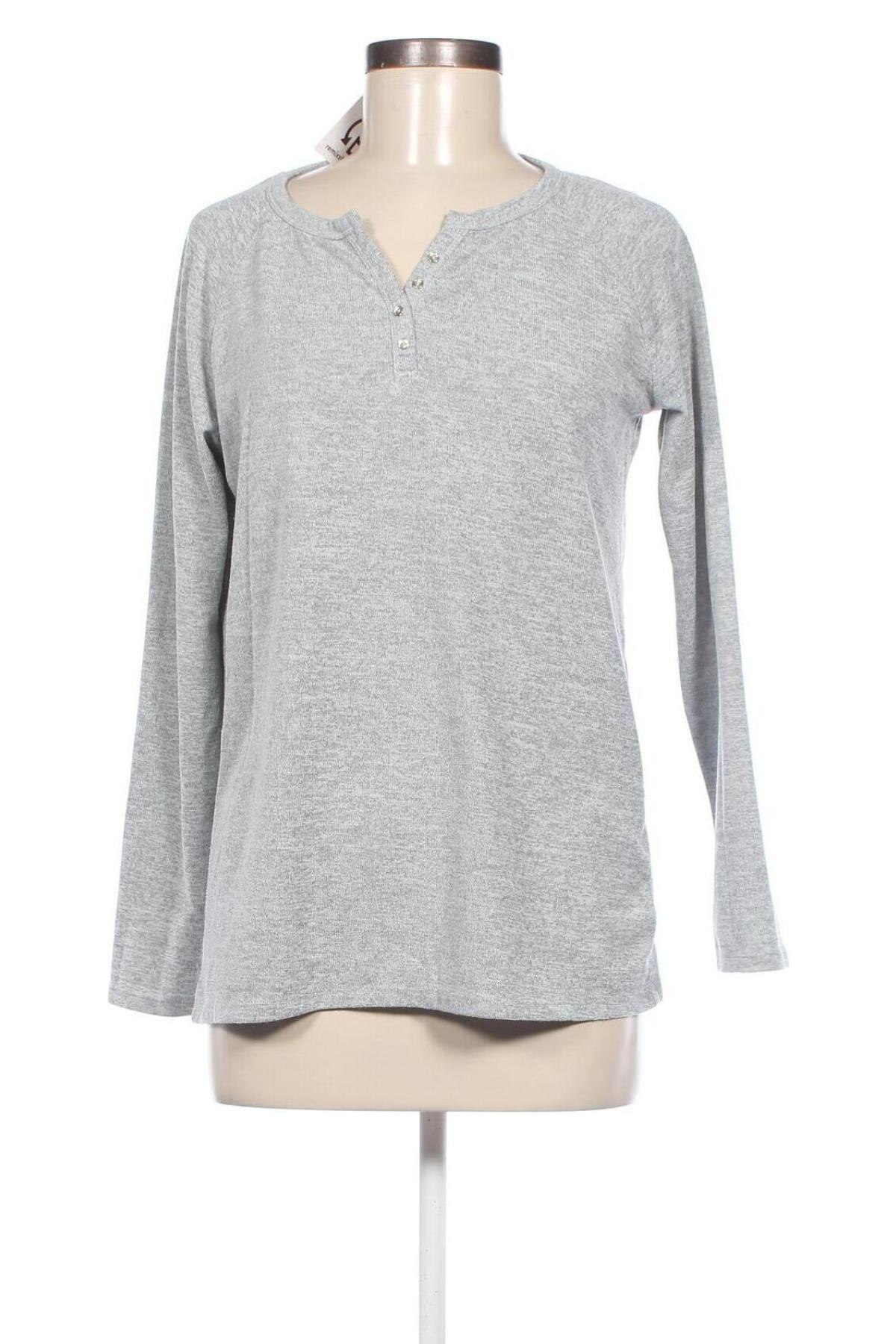 Дамска блуза Laura Torelli, Размер S, Цвят Сив, Цена 7,03 лв.