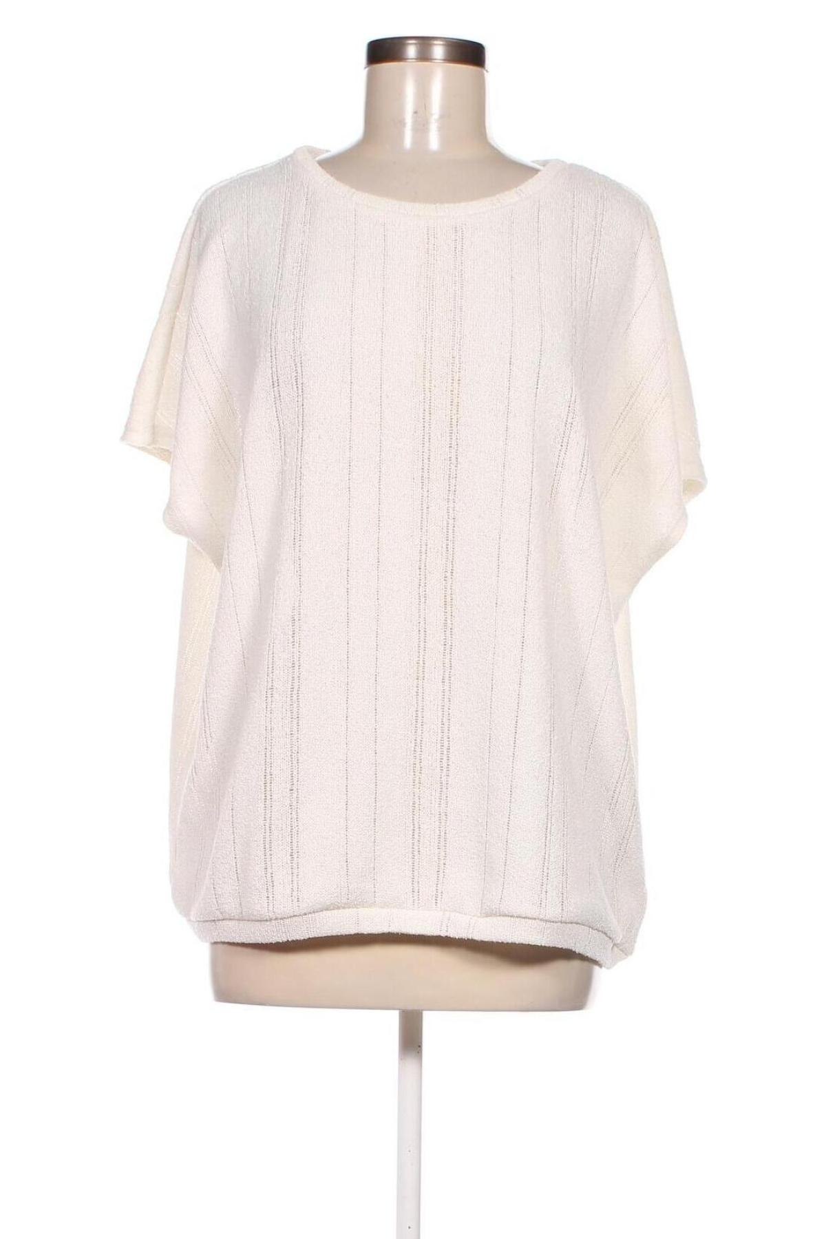 Дамска блуза Laura Torelli, Размер L, Цвят Екрю, Цена 36,10 лв.