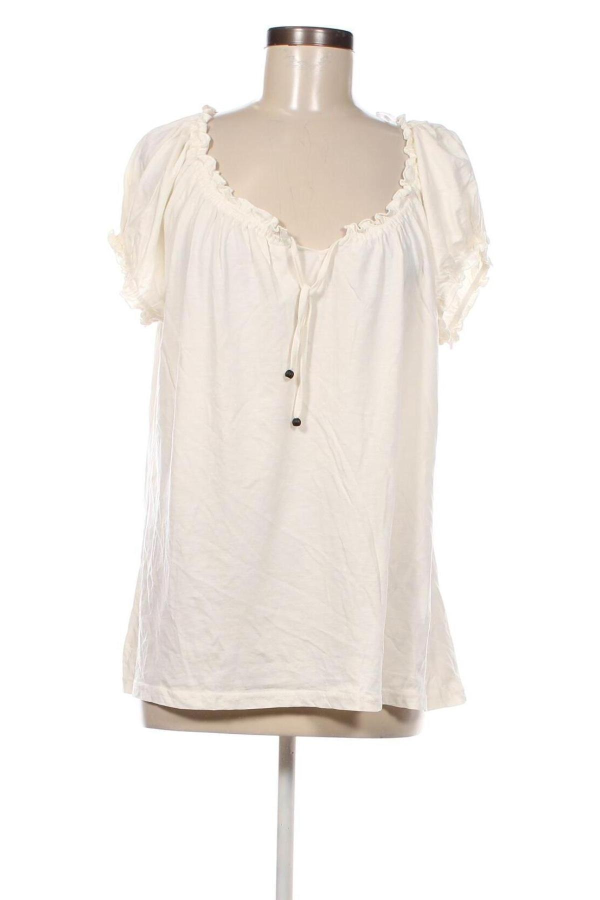 Дамска блуза Laura Torelli, Размер XL, Цвят Екрю, Цена 9,31 лв.