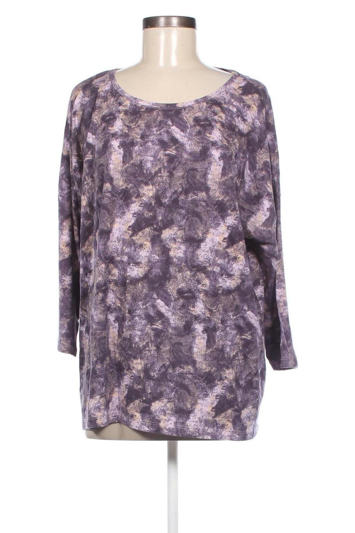 Дамска блуза Laura Torelli, Размер XL, Цвят Лилав, Цена 11,40 лв.